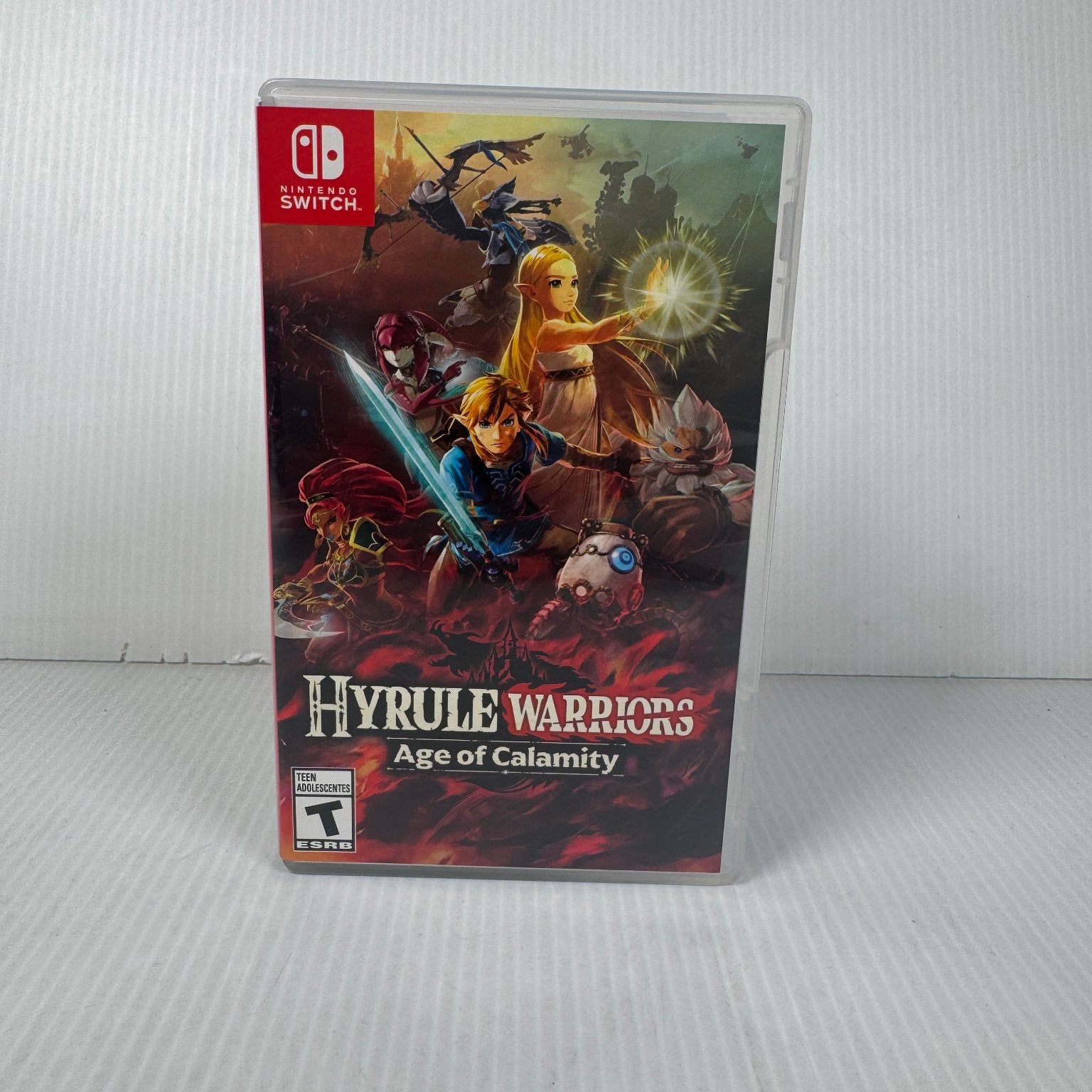 Hyrule Warriors Age of Calamity Nintendo Switch Hack N Slash Fighting Video Game
