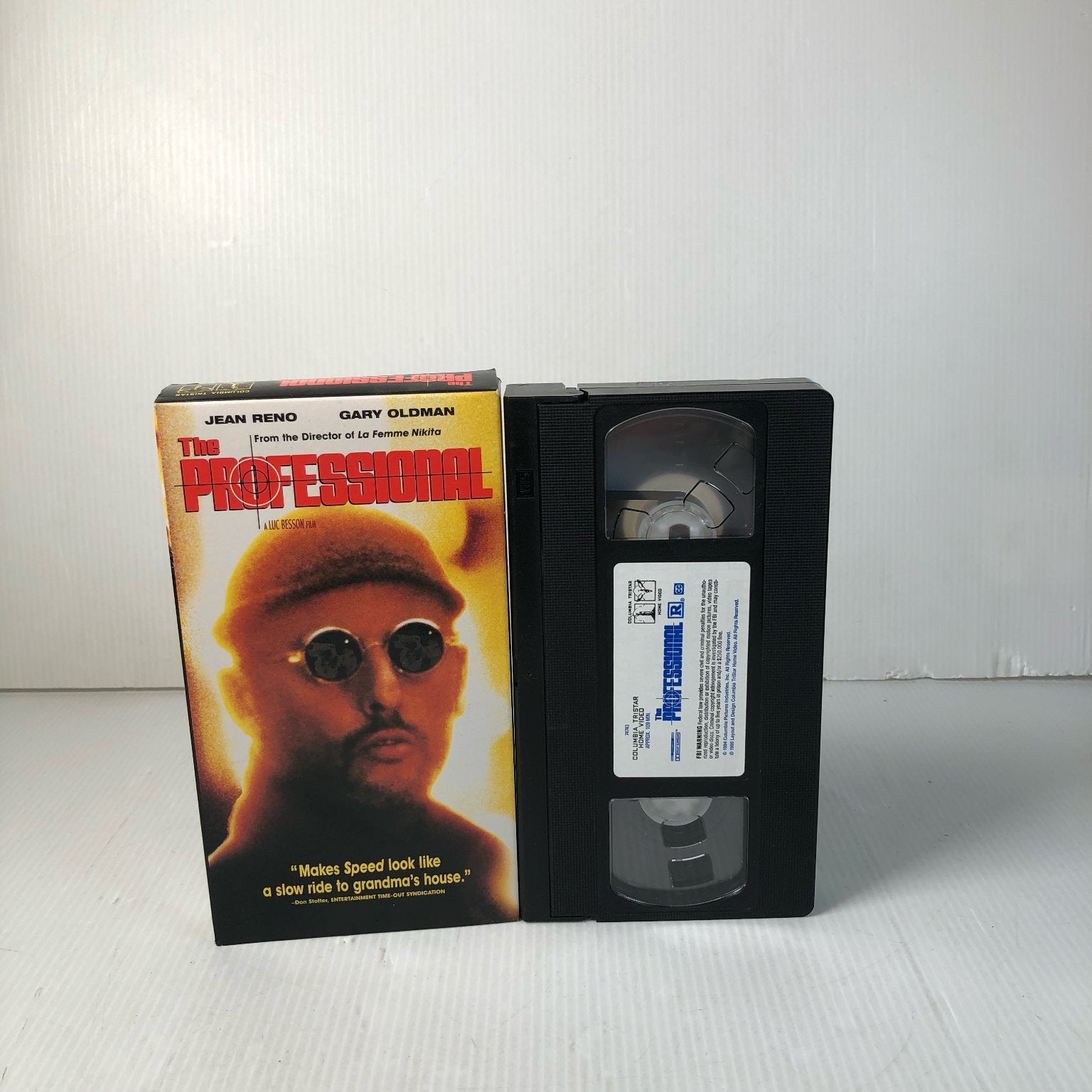 The Professional VHS 1994 Action Thriller Columbia Pictures Luc Besson