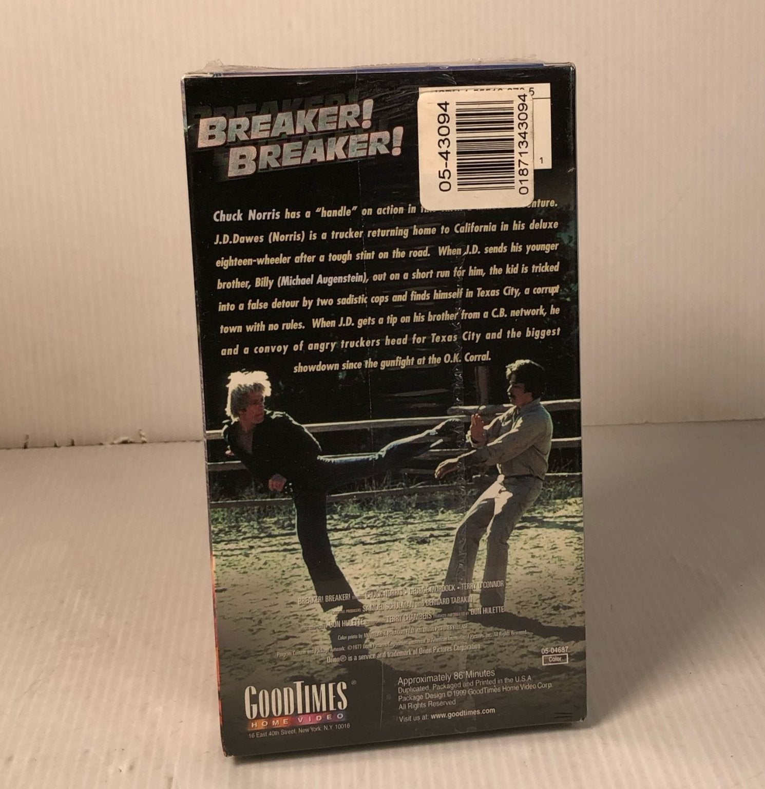 Breaker! Breaker! VHS 1977 Action Martial Arts GoodTimes Home Video Sealed