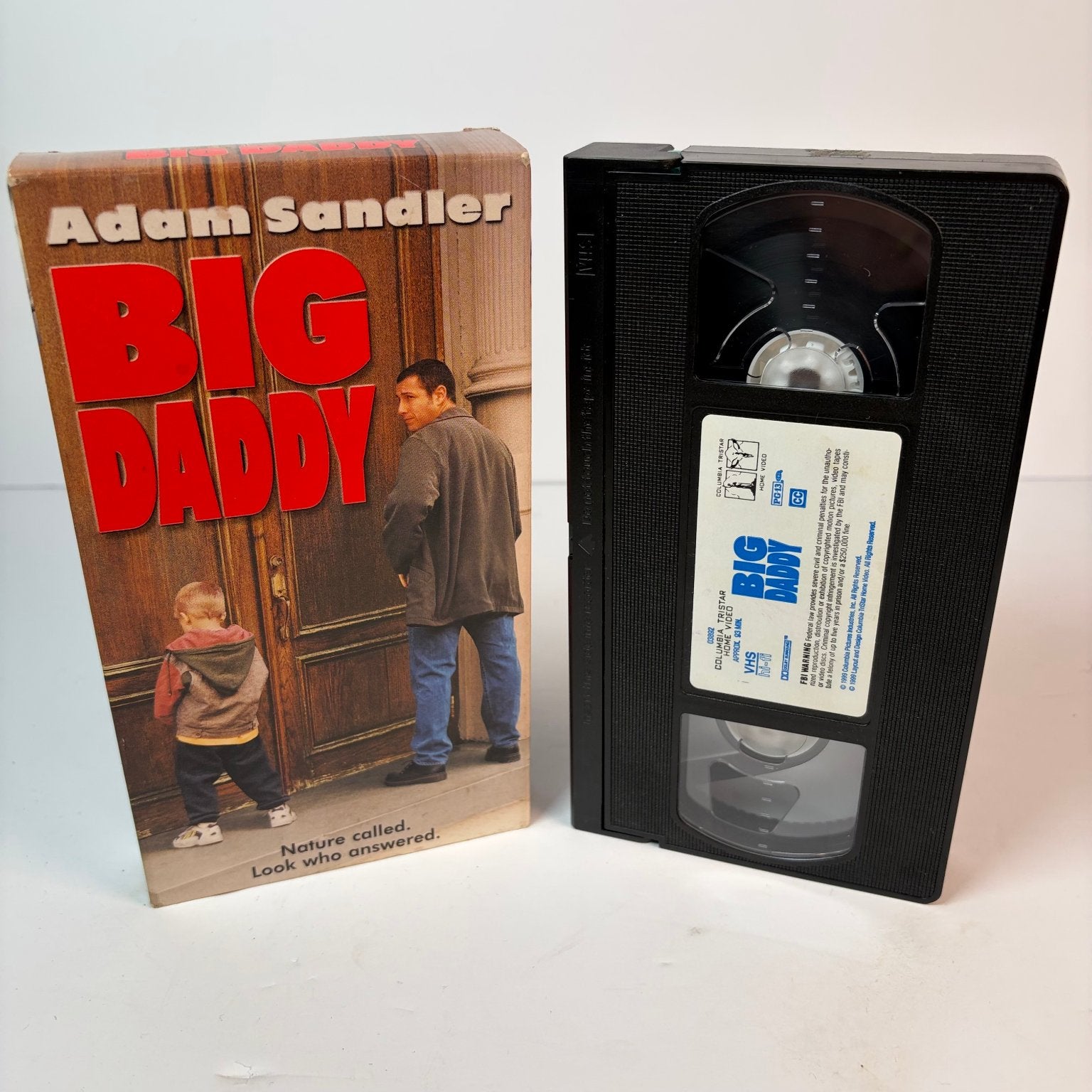 Big Daddy VHS 1999 Comedy Adam Sandler Columbia TriStar Home Video