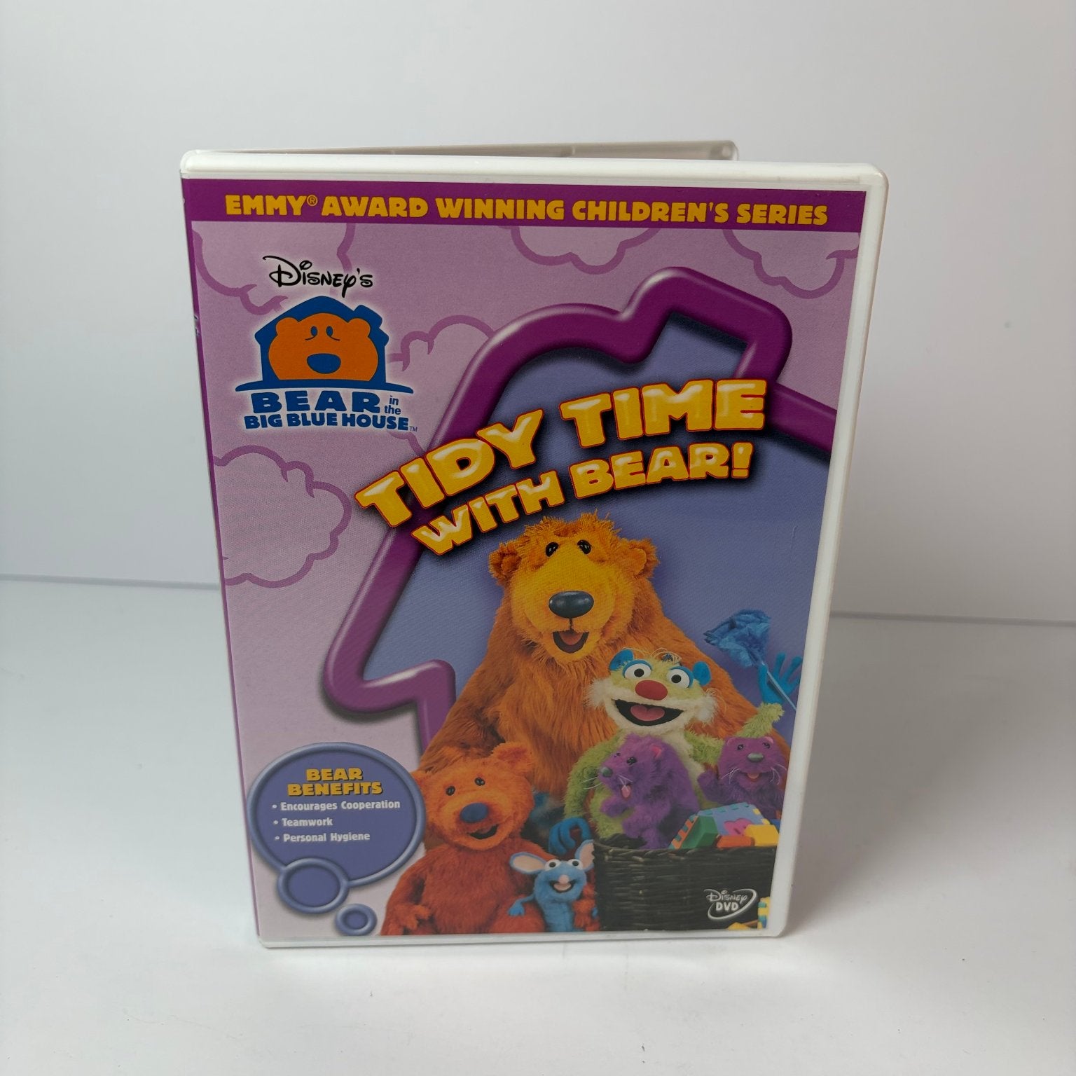 Bear in the Big Blue House: Tidy Time with Bear! DVD 2004 Children's