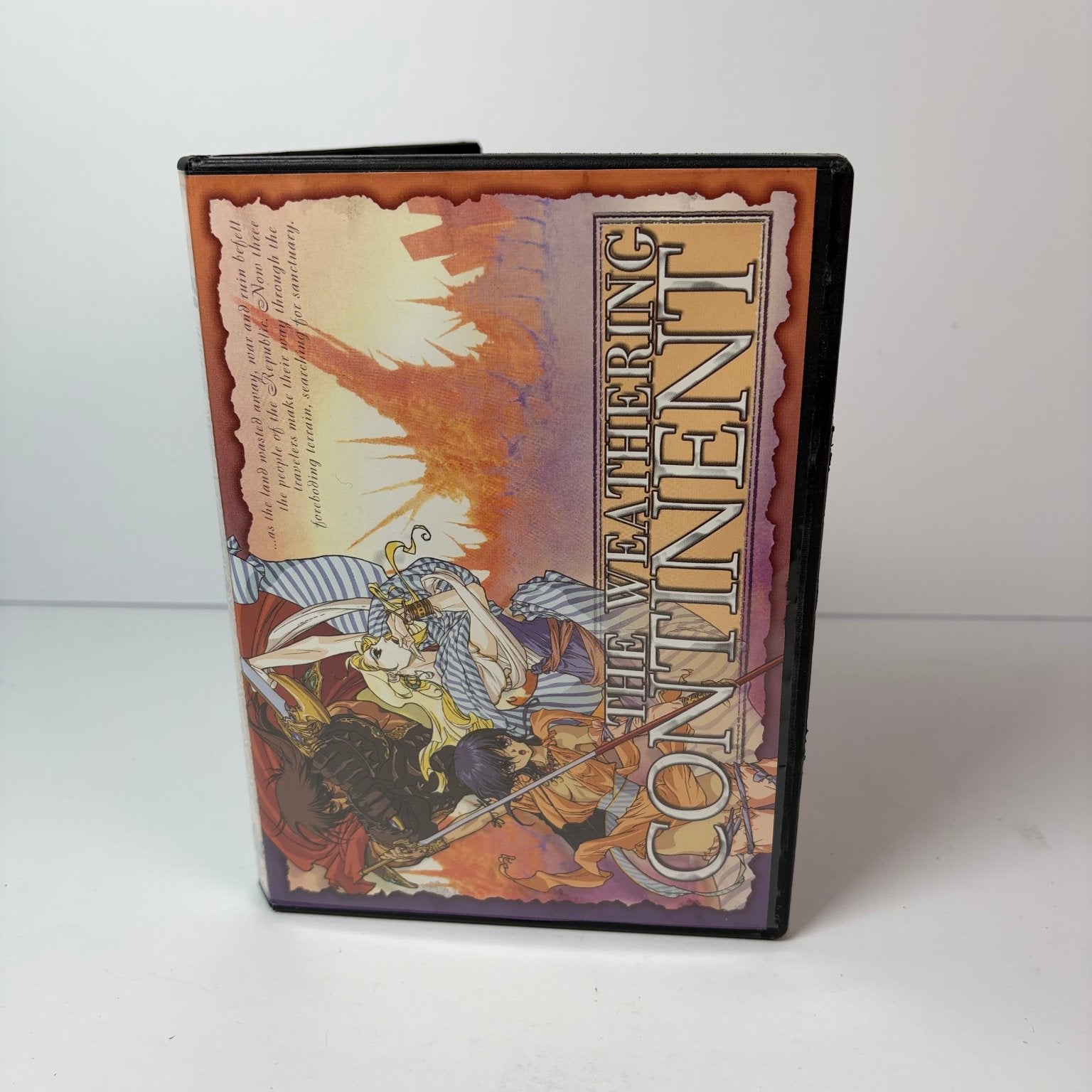 The Weathering Continent DVD 2005 AnimeWorks English & Japanese NTSC OOP Rare