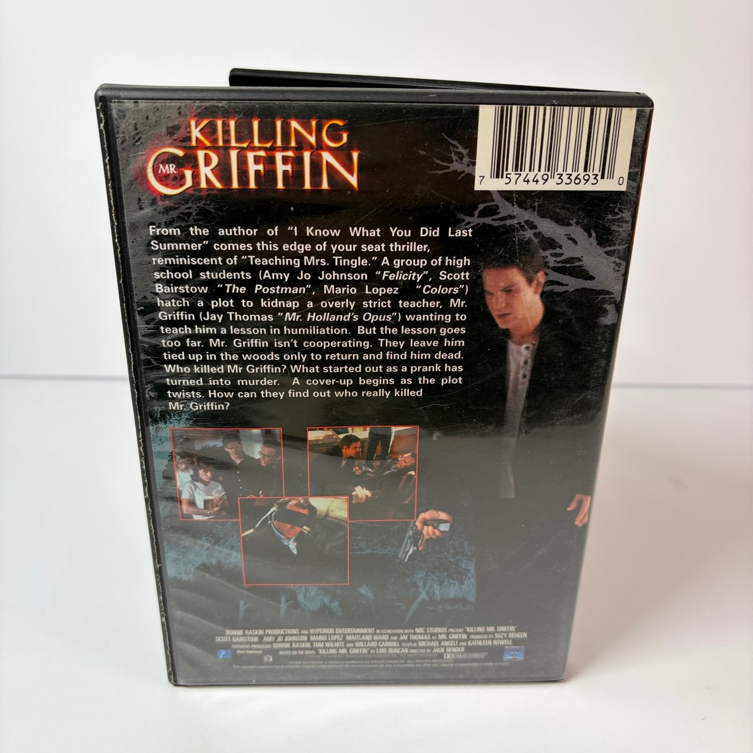 Killing Mr. Griffin DVD 1997 Amy Jo Johnson Mario Lopez Teen Thriller