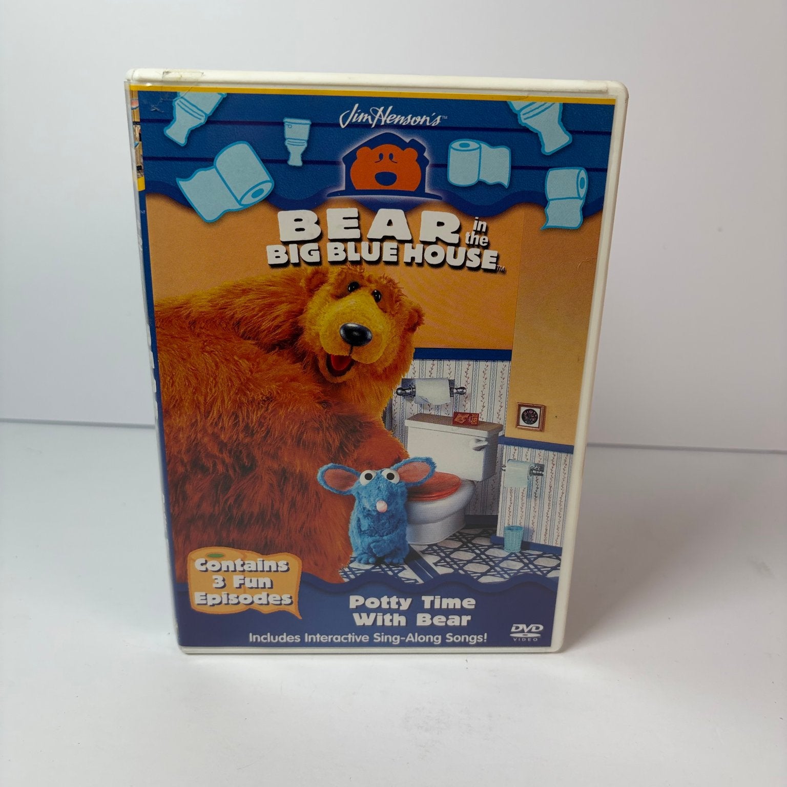 Bear in the Big Blue House: Potty Time With Bear DVD 2000 Jim Henson Kids