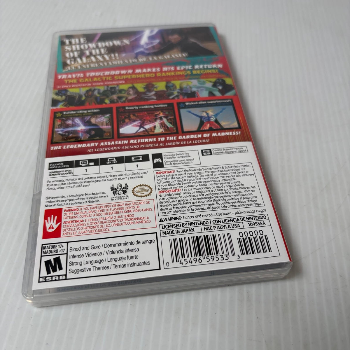No More Heroes III Nintendo Switch Video Game Action Adventure