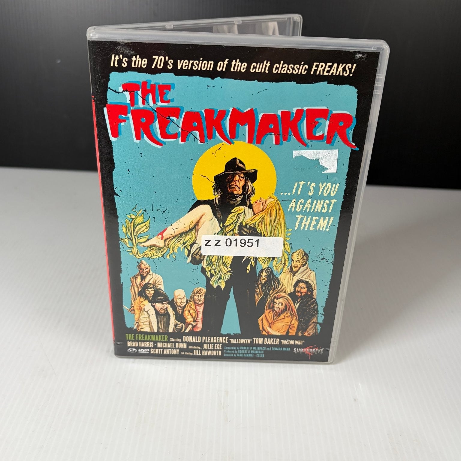 The Freakmaker DVD 1972 Horror Cult Classic Donald Pleasence Tom Baker