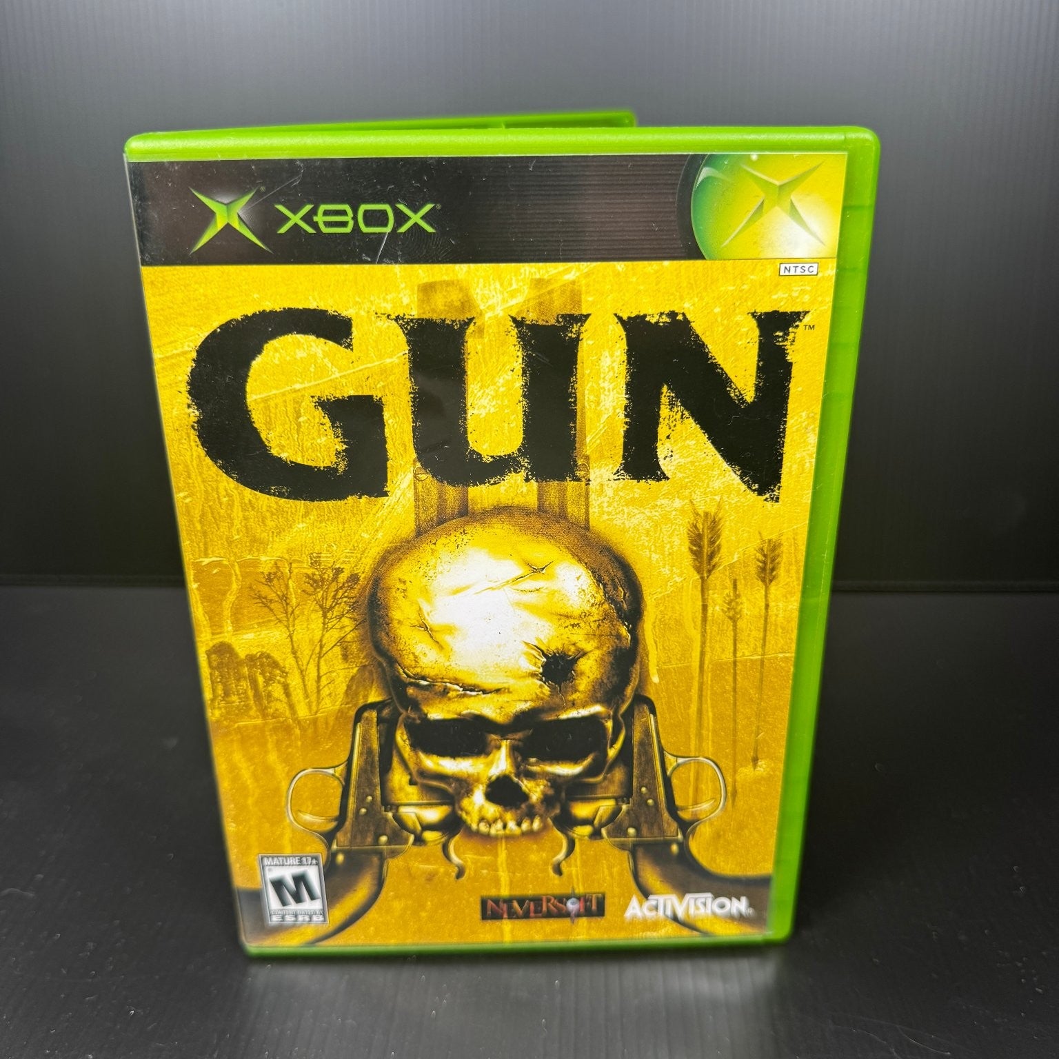 Gun Standard Edition Xbox Complete CIB Video Game Western Action Adventure