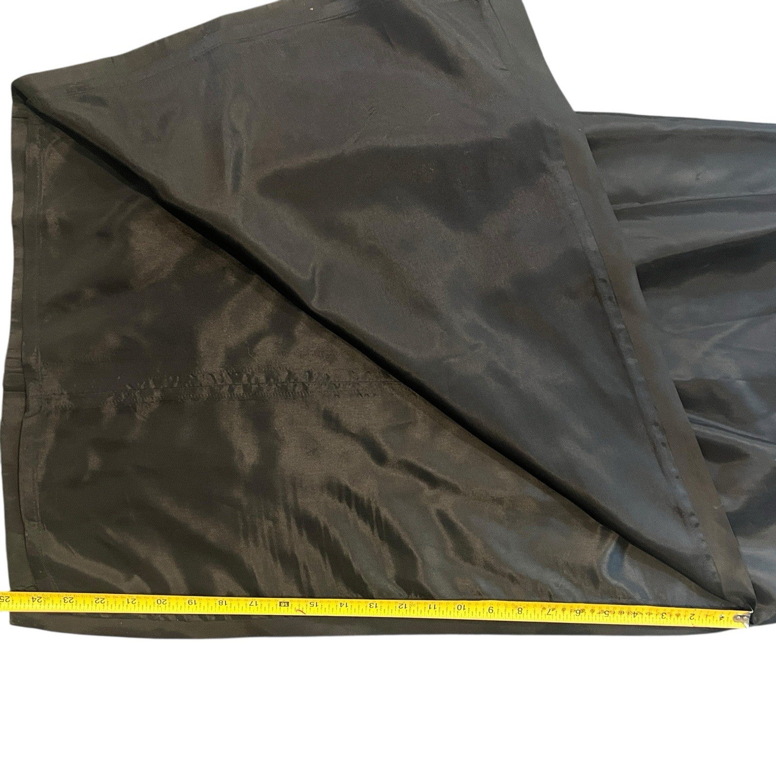 Vintage Jessica McClintock Gunne Sax Black Goth Prom Cocktail Dress Rhinestone