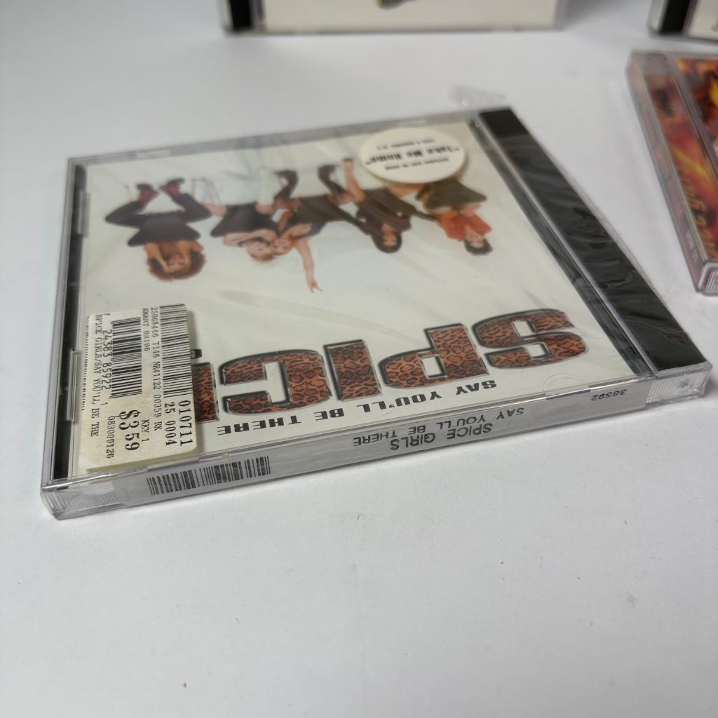 Spice Girls CD Single Lot x4 Wannabe Say You'll Be There Spice Up Your Life