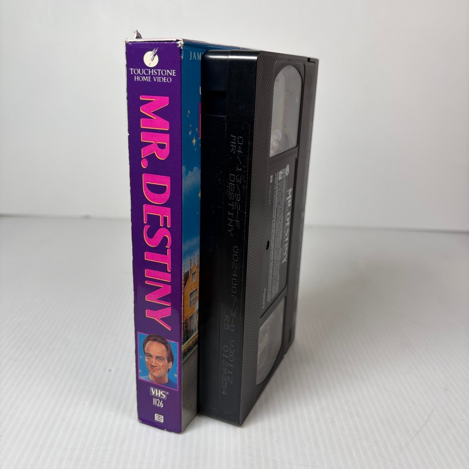 Mr. Destiny VHS 1991 Comedy Fantasy James Belushi Touchstone Home Video