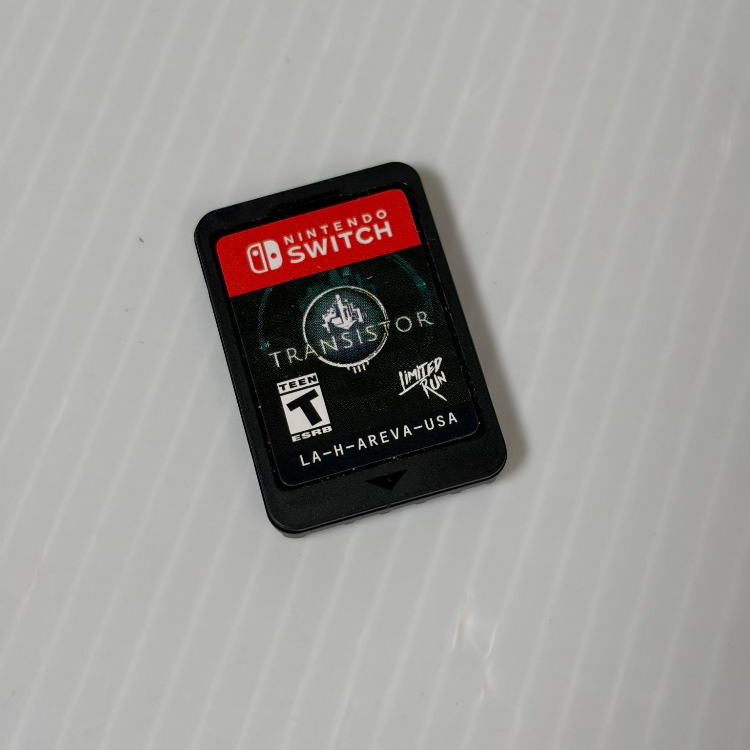 Transistor Limited Run Nintendo Switch Video Game Action RPG