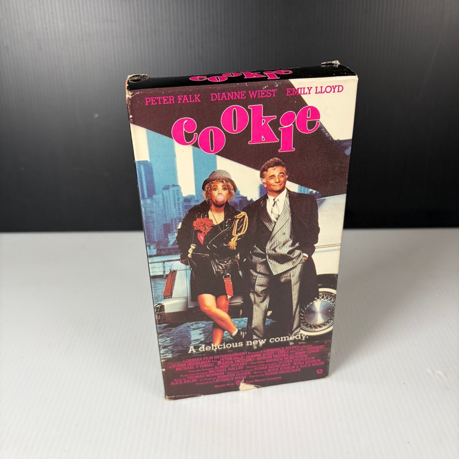 Cookie VHS 1990 Comedy Original Release Warner Home Video R Rated