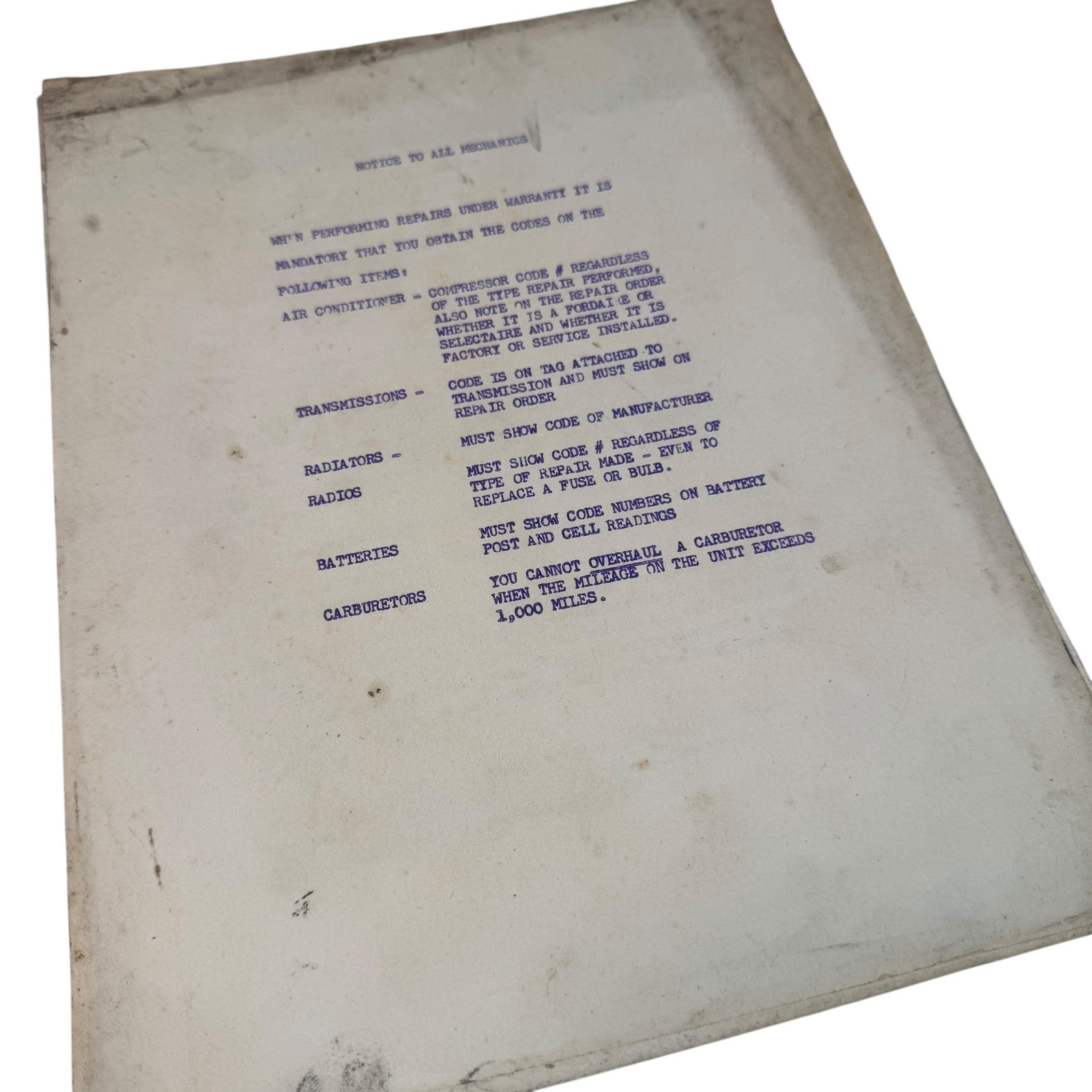 Vintage 1965 Chrysler Mopar Service Bulletins Plymouth Imperial Mechanic Documen