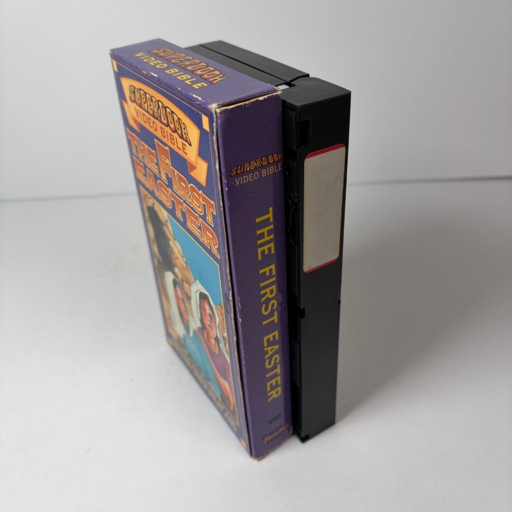 Superbook Video Bible The First Easter VHS 1993 Tyndale Christian Animated