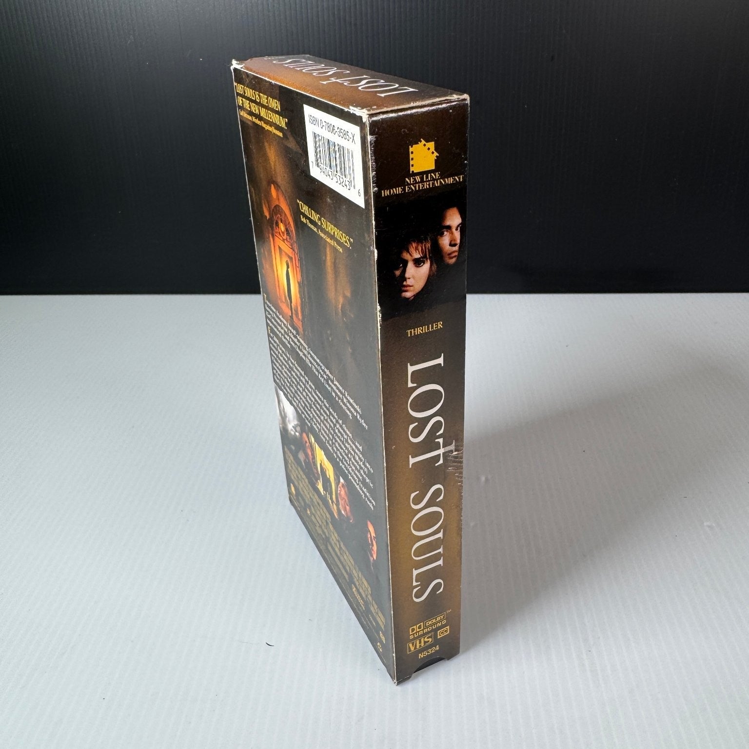 Lost Souls VHS 2000 Horror Thriller Original Release New Line Home