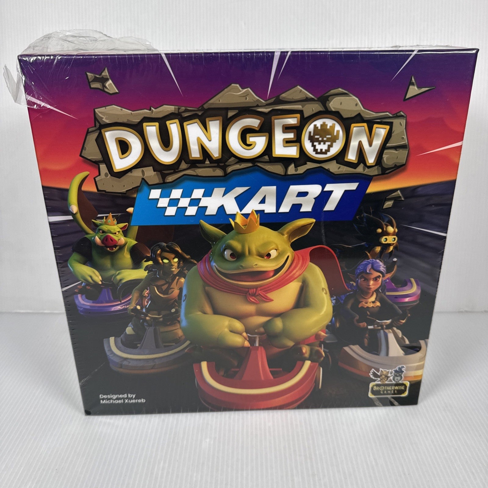 Dungeon Kart Board Game Fast-Paced Racing Adventure Brotherwise Games SEALED