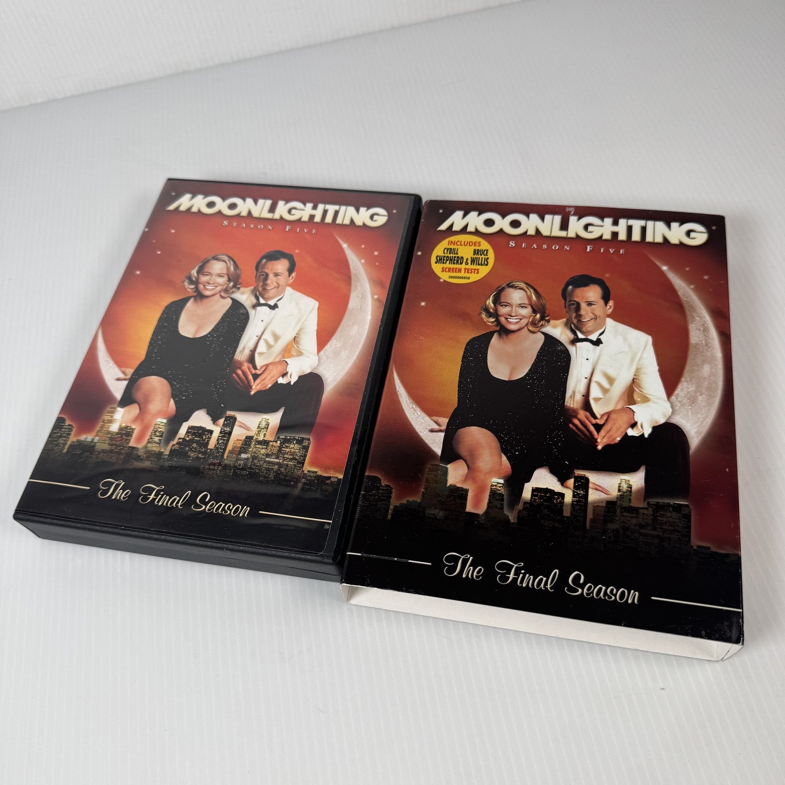 Moonlighting Season Five DVD Set 1989 Final Season Cybill Shepherd Bruce Willis