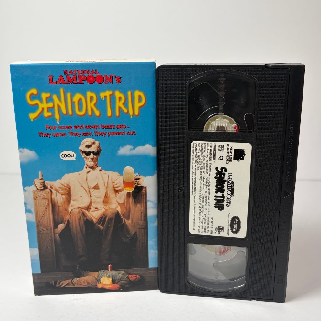 National Lampoon's Senior Trip VHS New Line Home Video Tommy Chong Matt Frewer