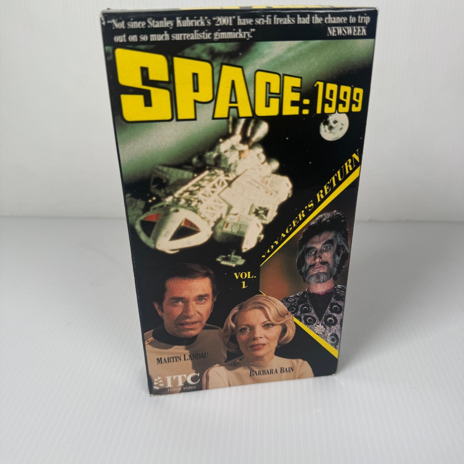 Space 1999 VHS 1990 Sci-Fi Voyager's Return ITC Home Video
