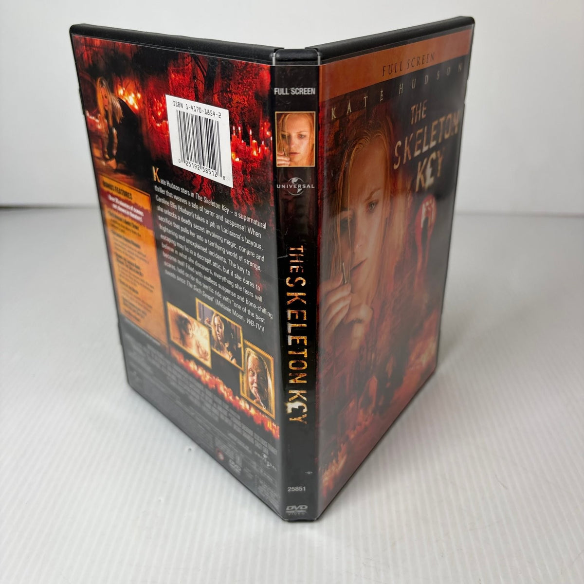 The Skeleton Key DVD 2005 Full Screen Kate Hudson Supernatural Thriller