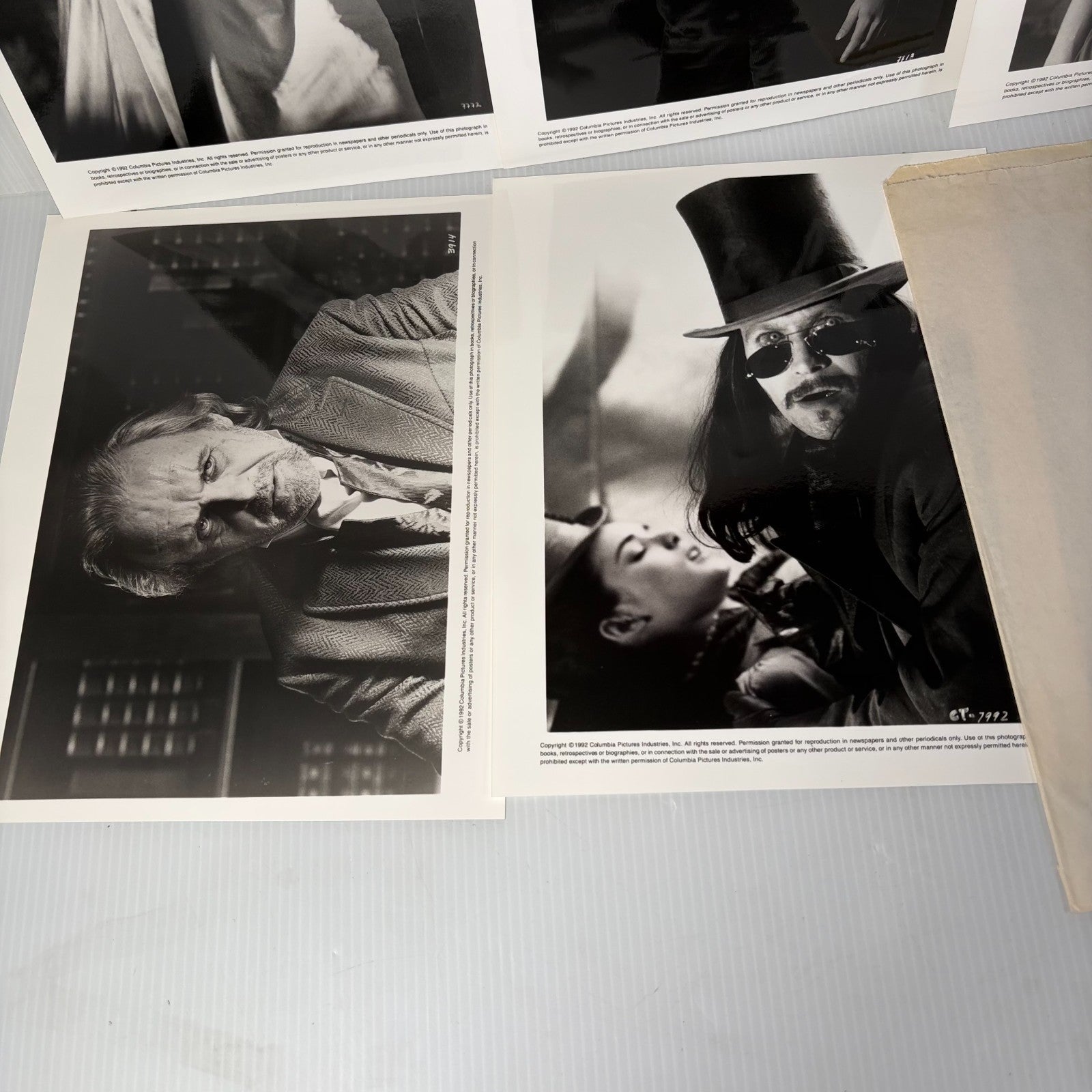 Bram Stoker's Dracula 1992 Lot of 5 Press Kit Photos 8x10 Winona Ryder Vintage