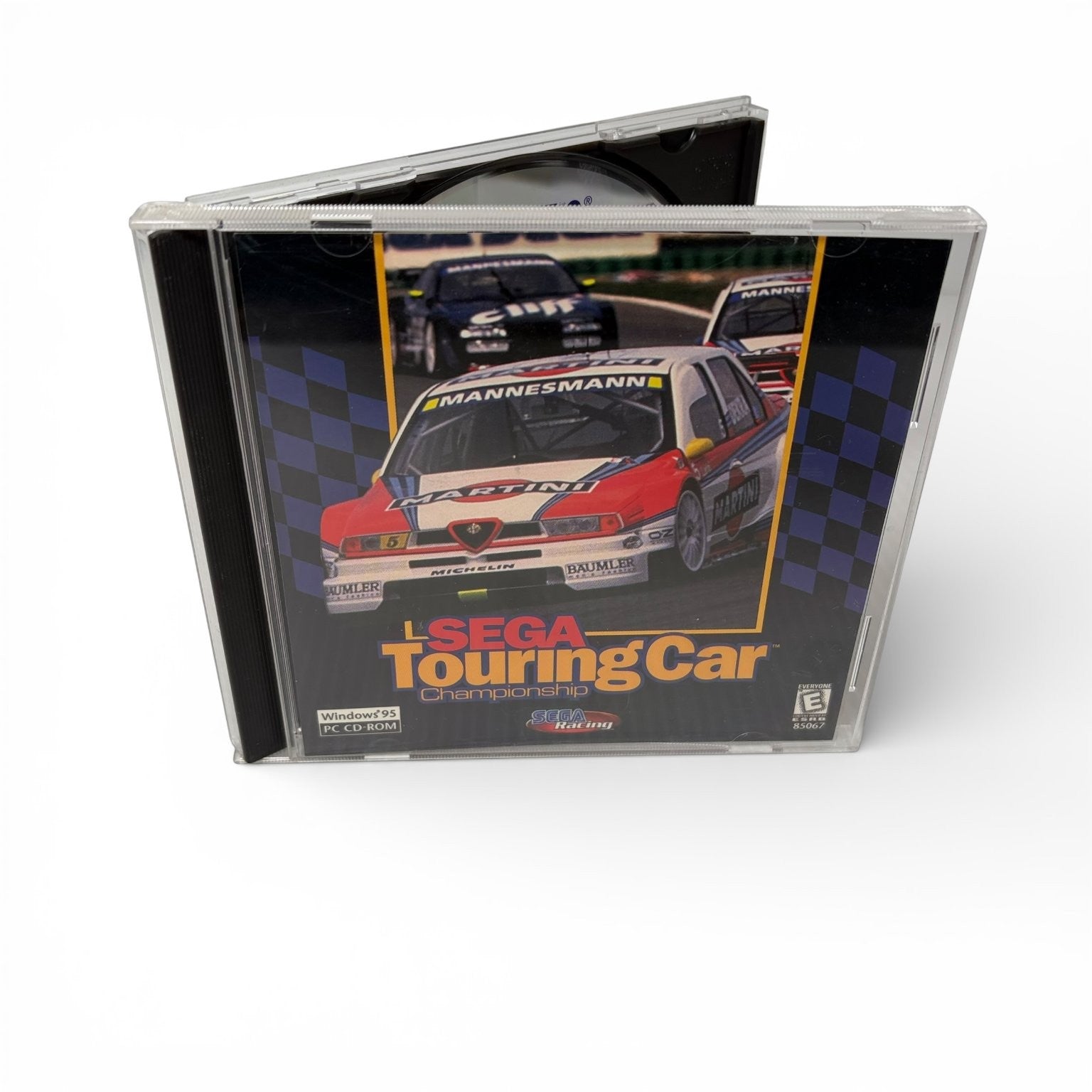 SEGA Touring Car Championship Windows 95 PC CD-ROM Racing Video Game Multiplayer