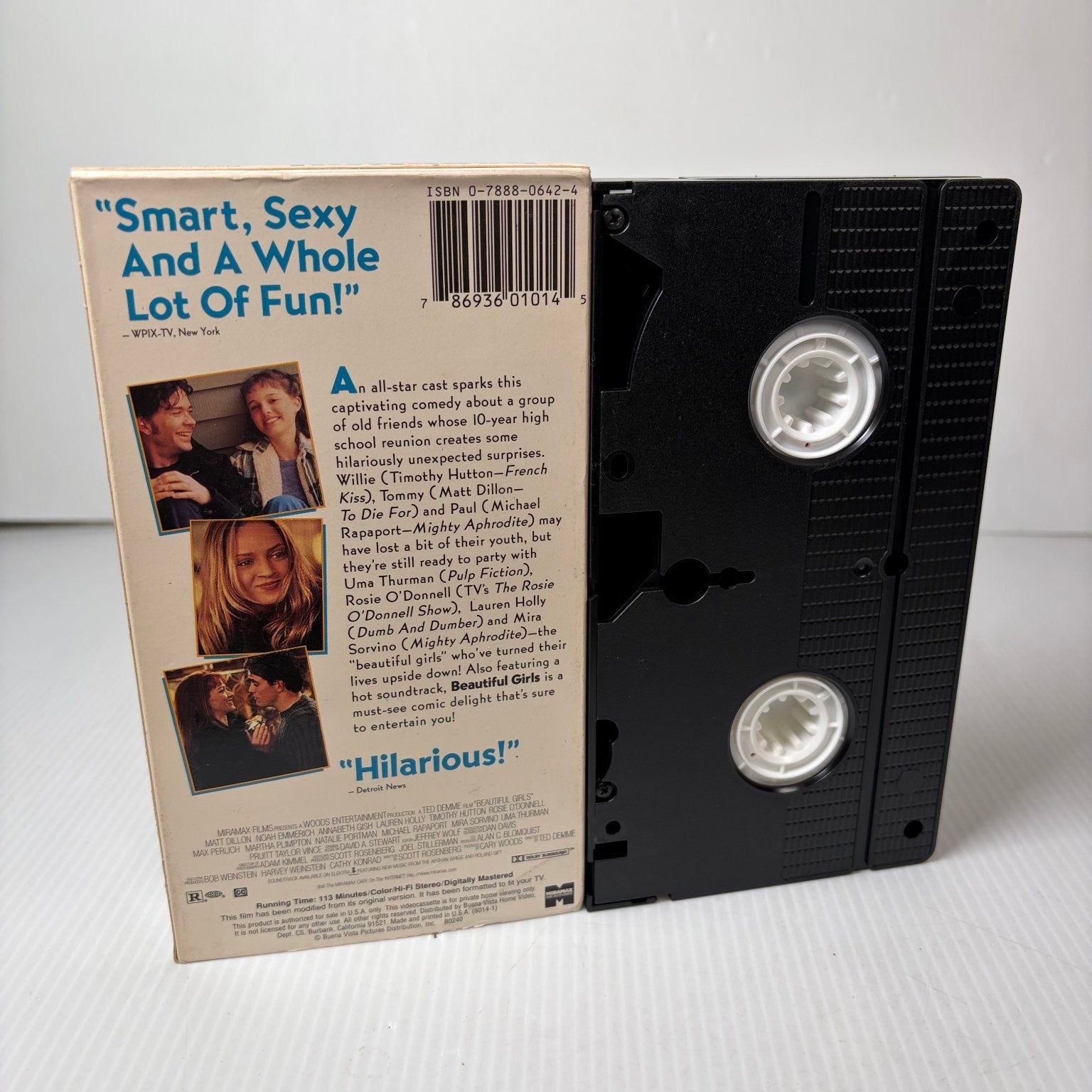 Beautiful Girls VHS 1996 Romantic Comedy Miramax Film Corp