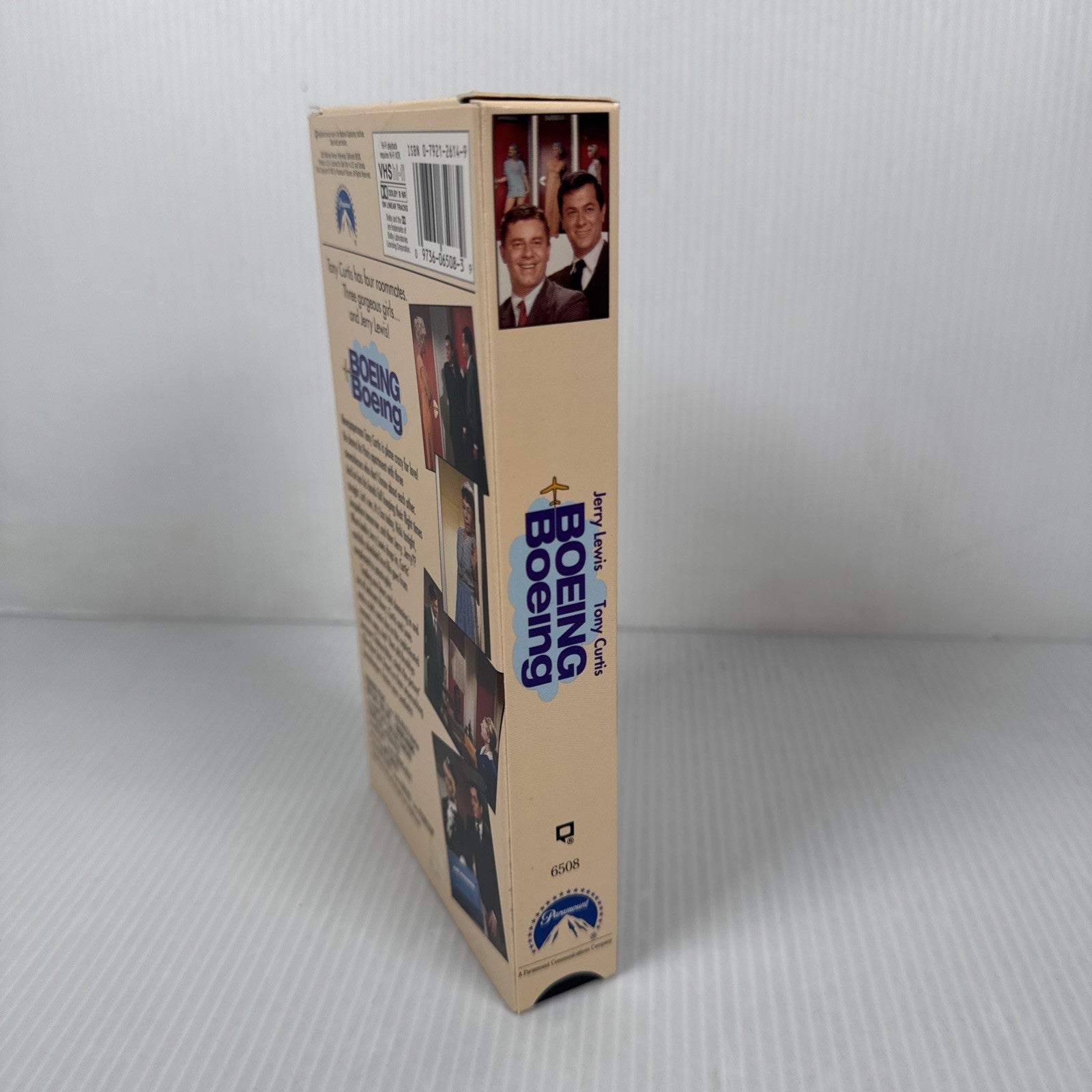Boeing Boeing (VHS, 1993) Vintage Jerry Lewis & Tony Curtis Comedy