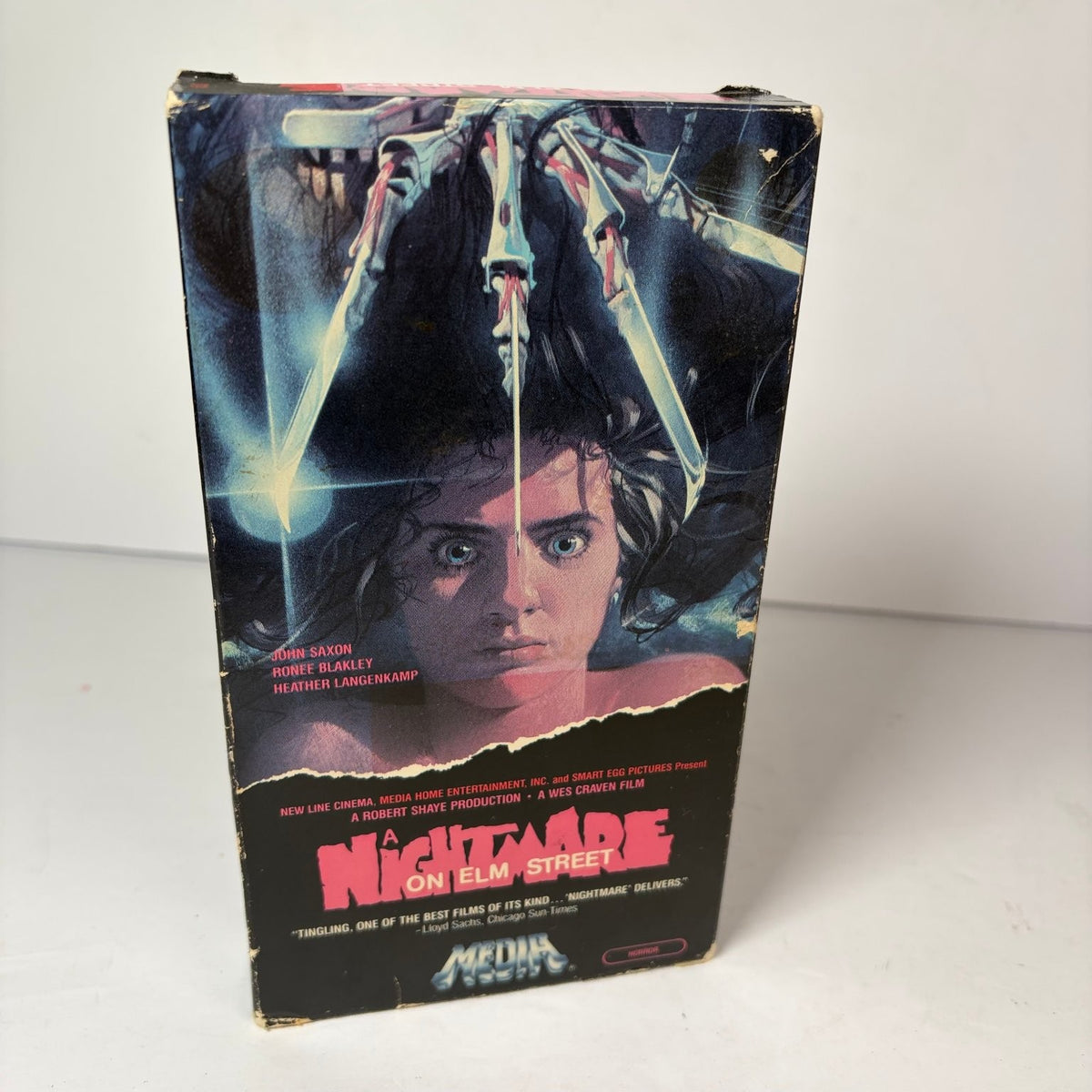 A Nightmare on Elm Street VHS 1985 Horror Media Release w/ Double Flap