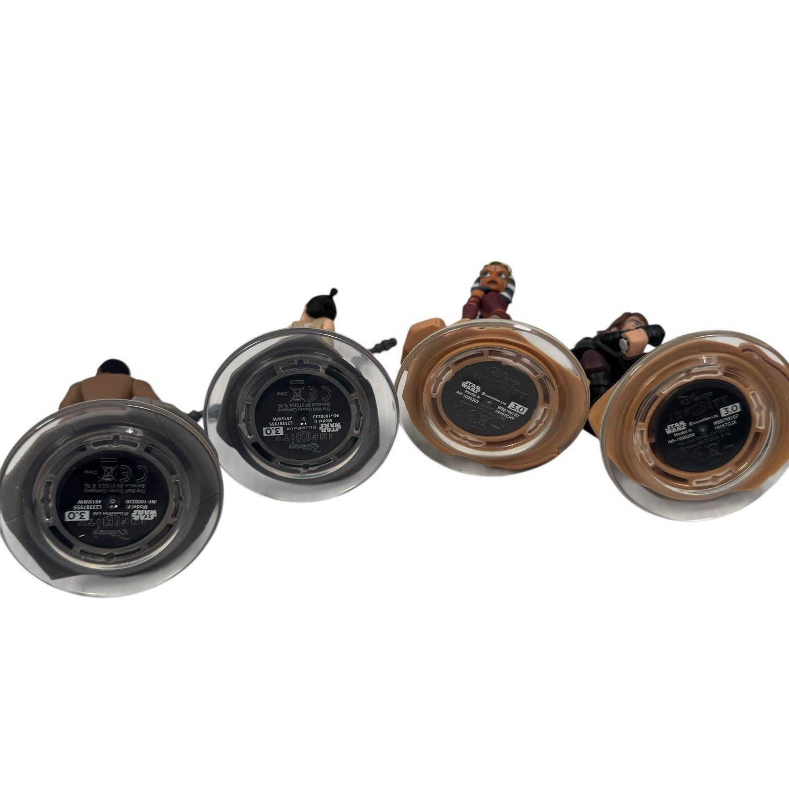 Disney Infinity 3.0 Lot Star Wars Ahsoka Finn Rey & Anakin Figures