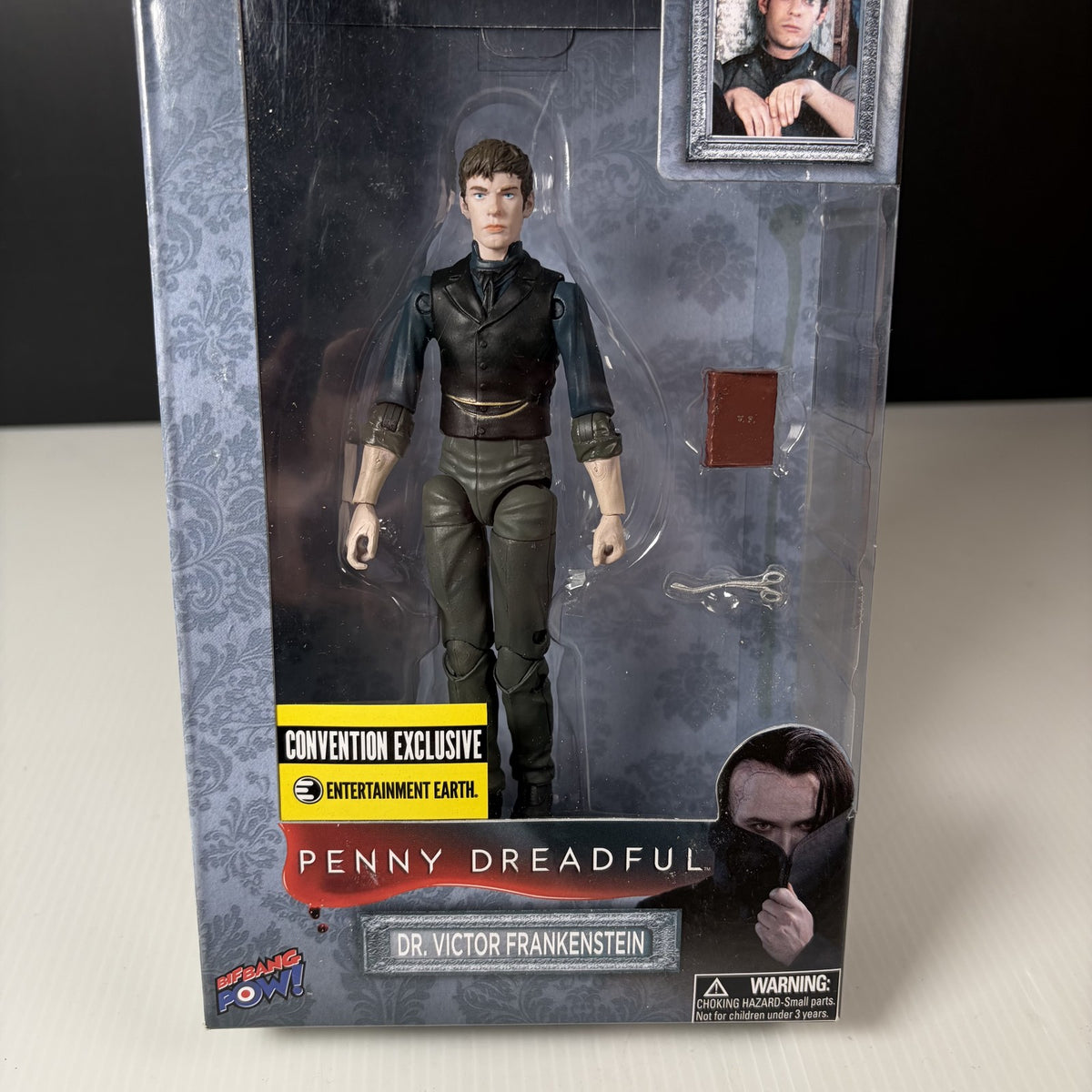 Penny Dreadful Dr. Victor Frankenstein Action Figure Bif Bang Pow! Convention Ex