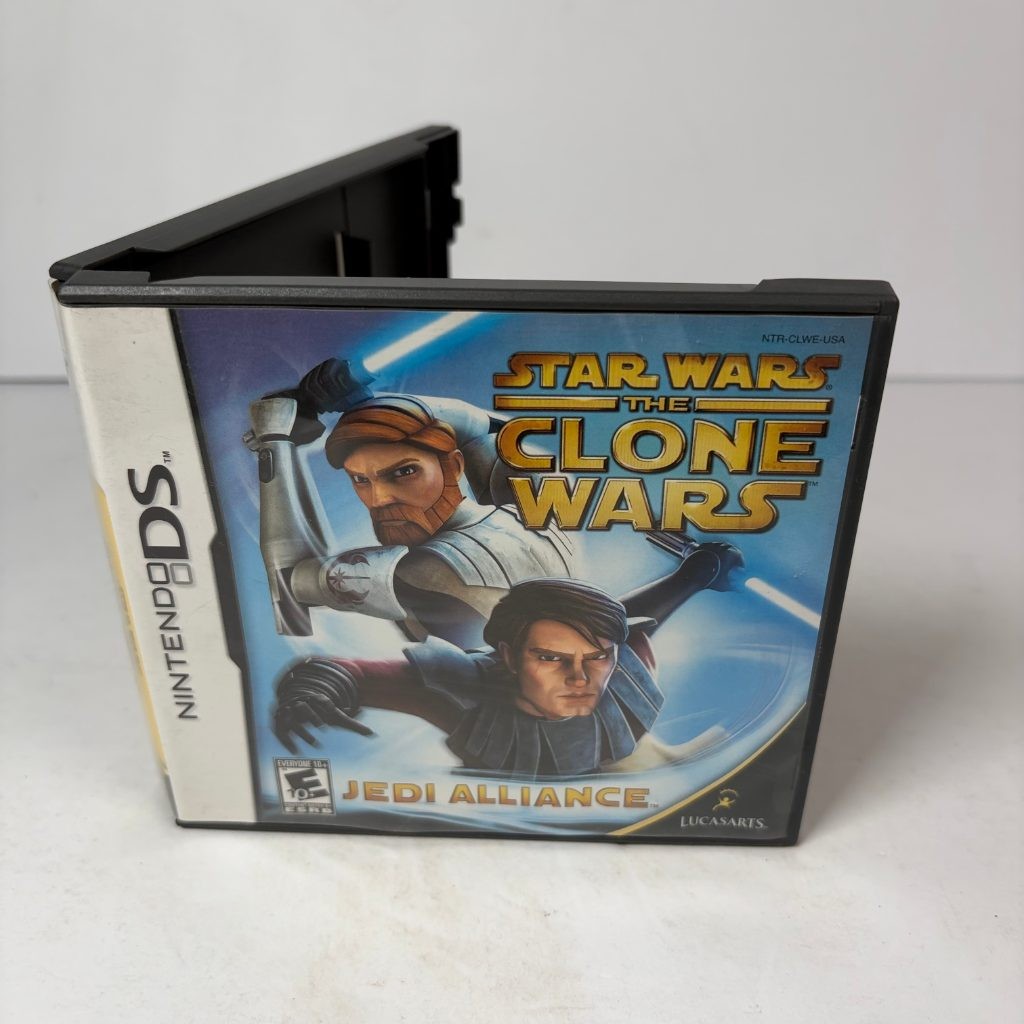Star Wars The Clone Wars Jedi Alliance Nintendo DS 2008 CIB Complete LucasArts
