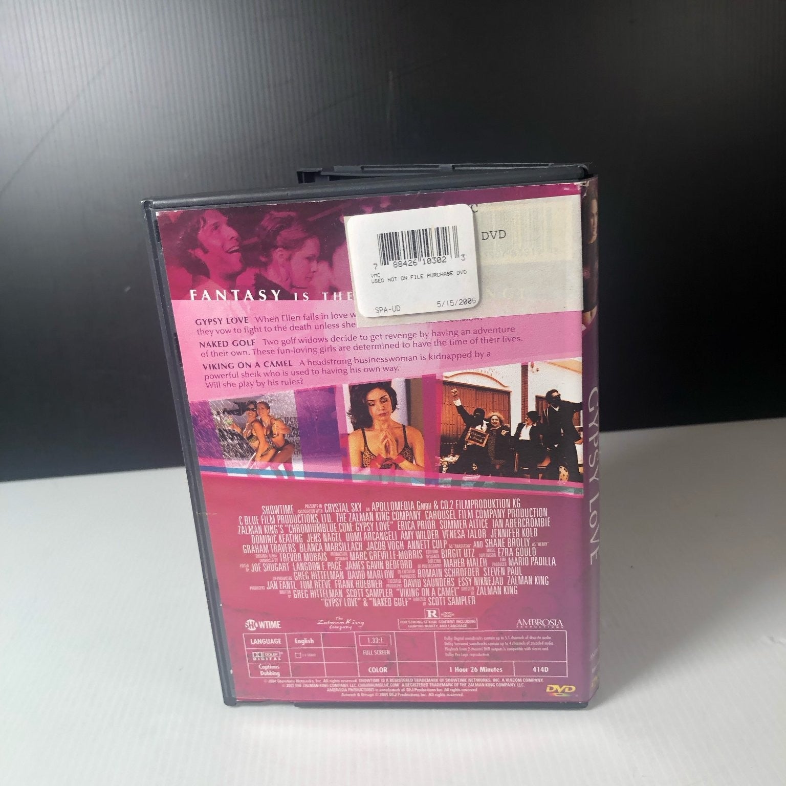 Gypsy Love DVD 2004 Zalman King Erica Prior Summer Altice Ian Abercrombie