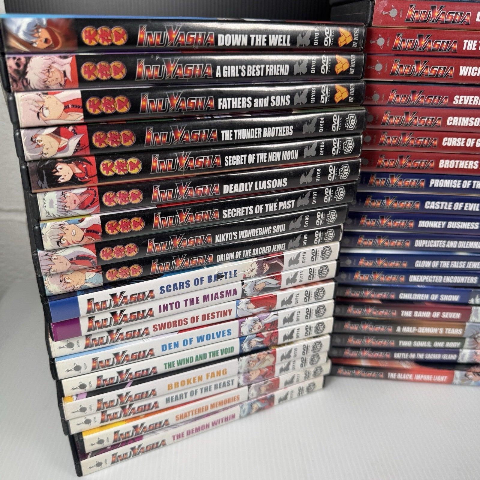 Inuyasha Anime Complete Series DVD Set 55 Volumes Bilingual US Version
