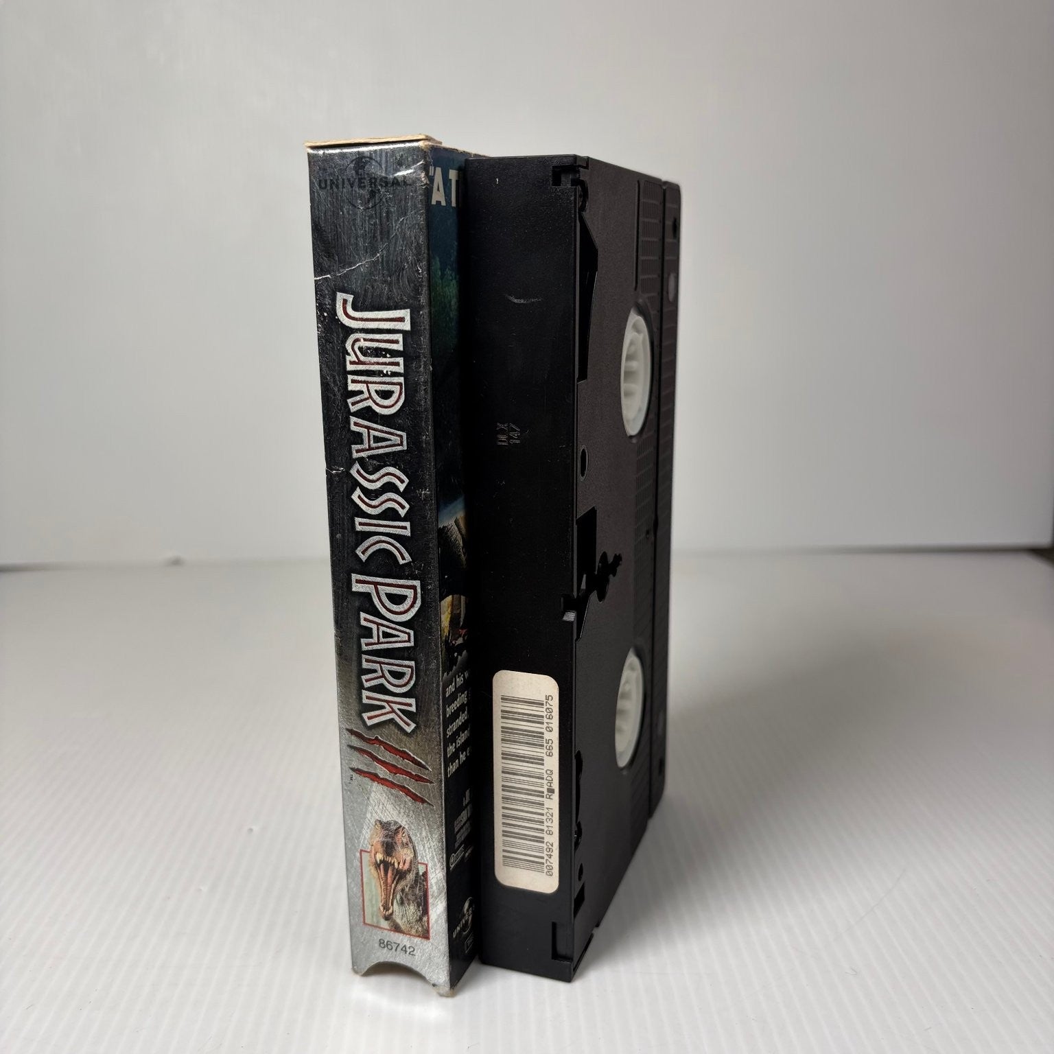Jurassic Park III VHS 2001 Sci-Fi Adventure Joe Johnston Universal Studios