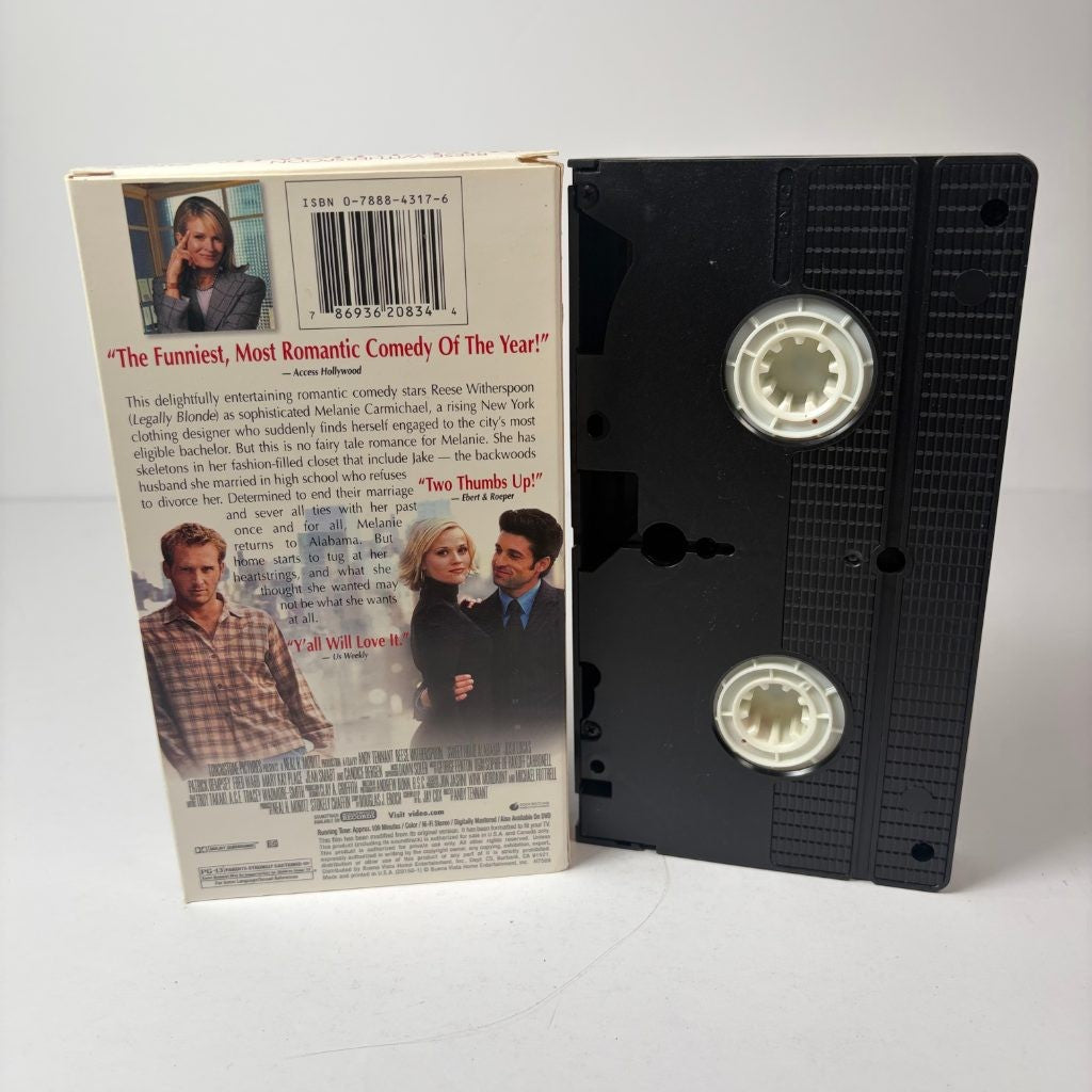 Sweet Home Alabama VHS Reese Witherspoon Romantic Comedy Touchstone 2002