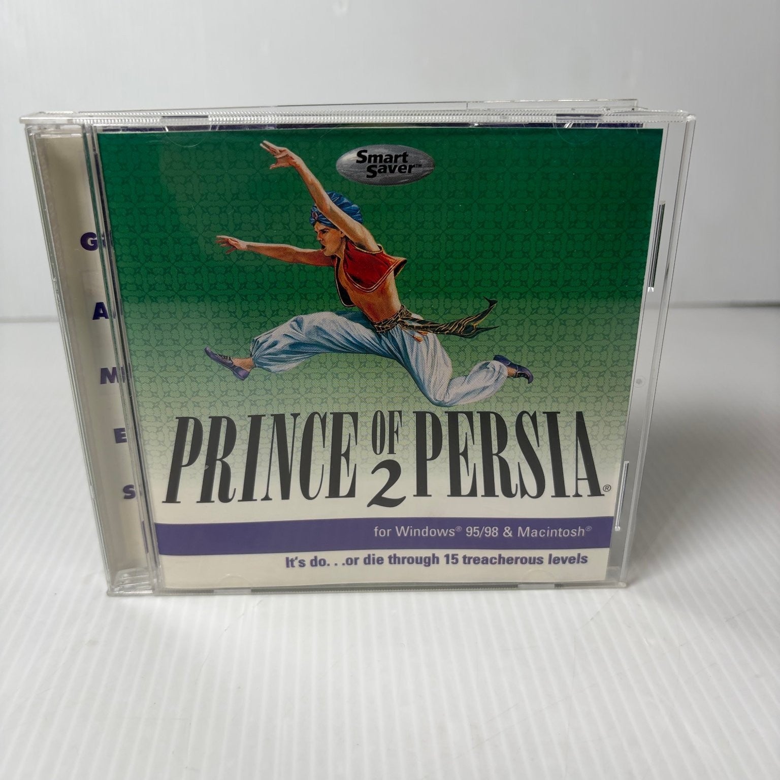 Prince of Persia 2 The Shadow and The Flame PC Video Game Smart Saver