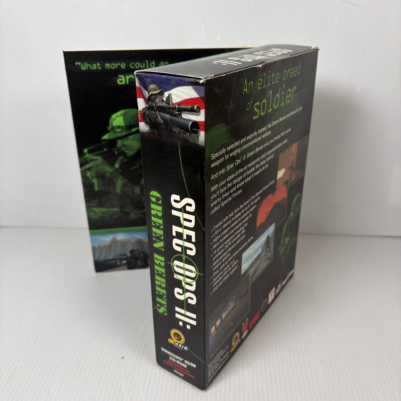 SPEC OPS II: GREEN BERETS Big Box PC Windows 95/98 CD-ROM Video Game Complete