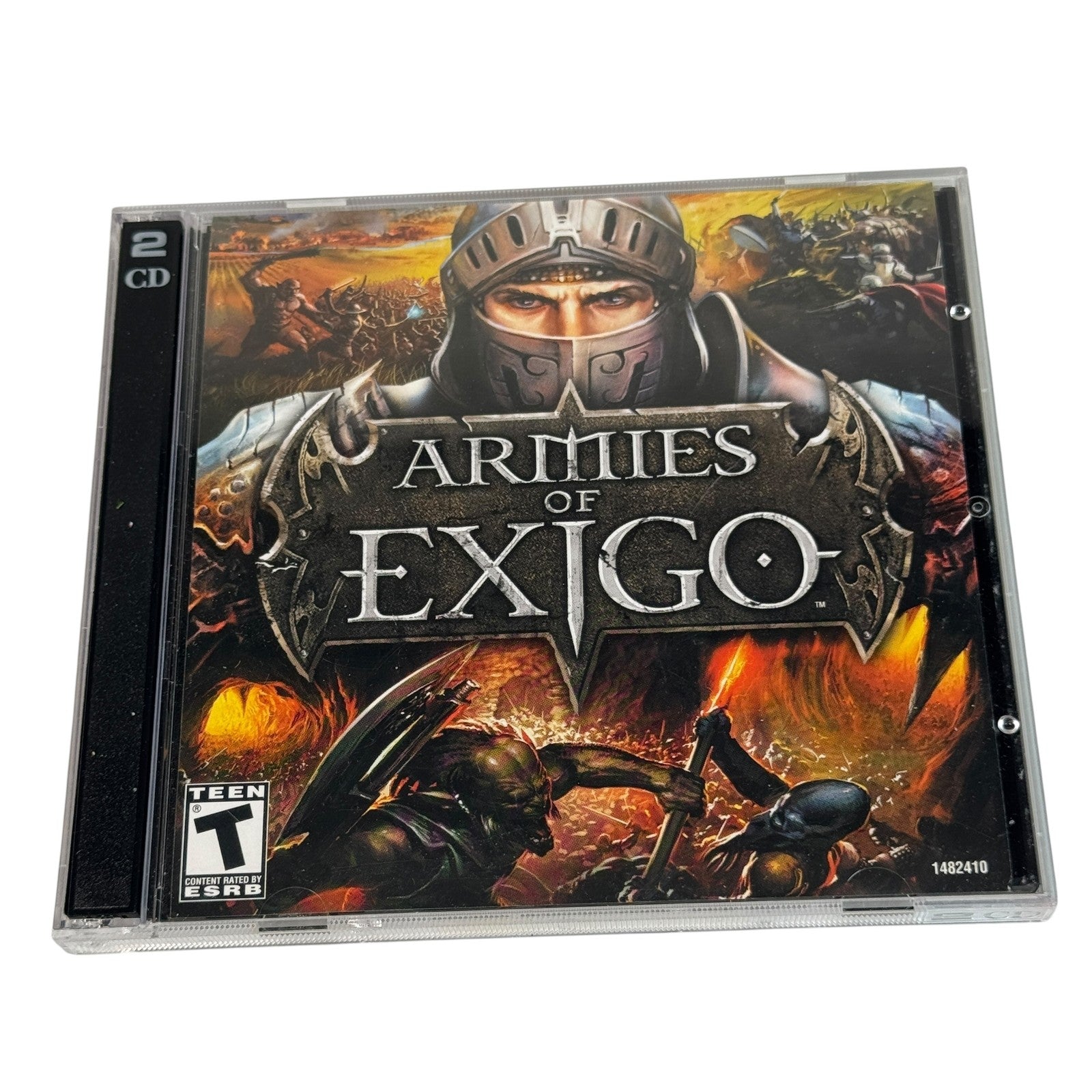 Armies of Exigo PC Game 2 Disc Set Complete Case Manual Art RTS Vintage 2004