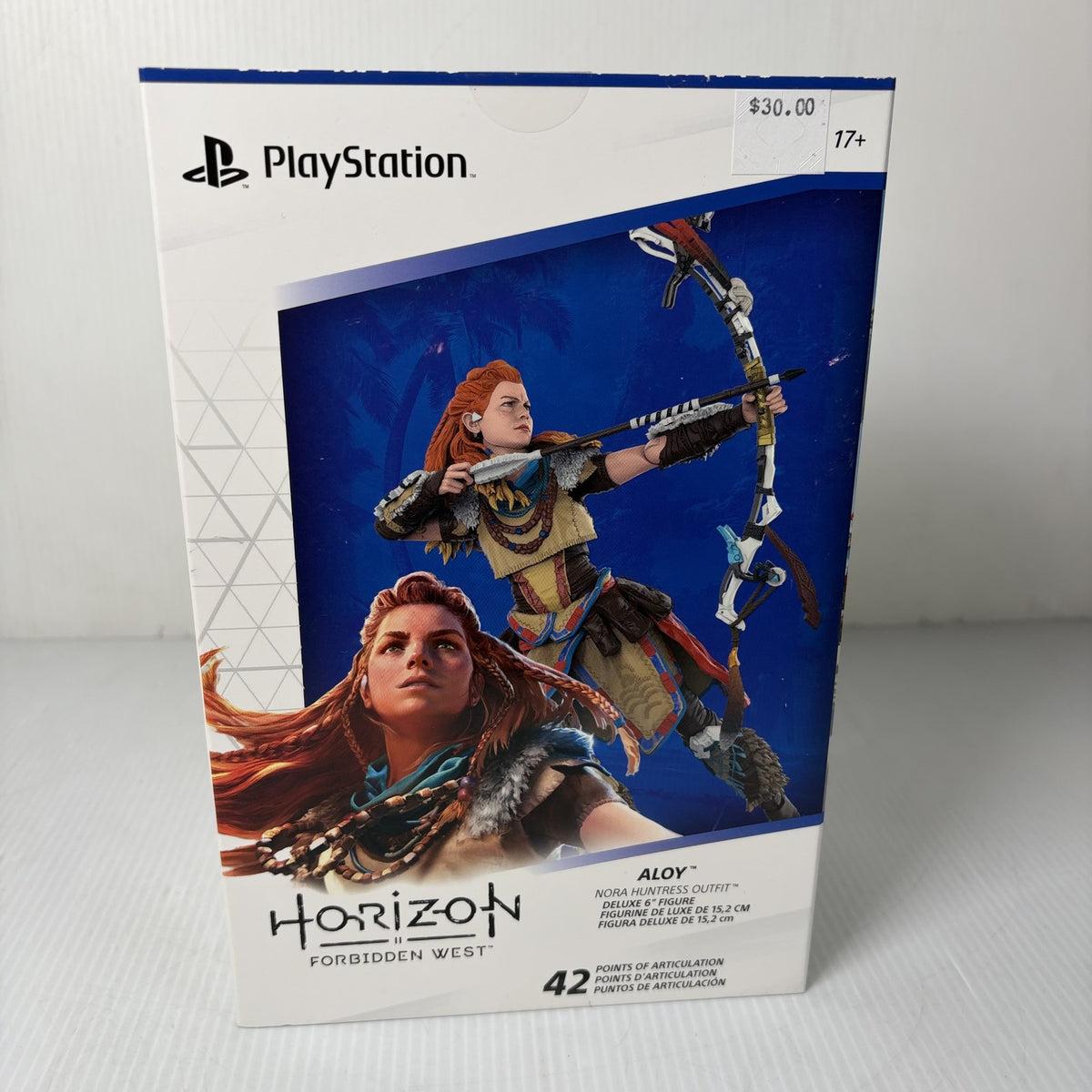Aloy Nora Hunter Outfit Action Figure Horizon Forbidden West PlayStation Spin