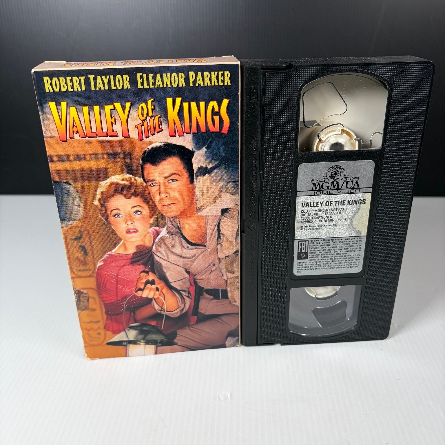 Valley of the Kings VHS 1954 Adventure Original Release MGM/UA Home Video