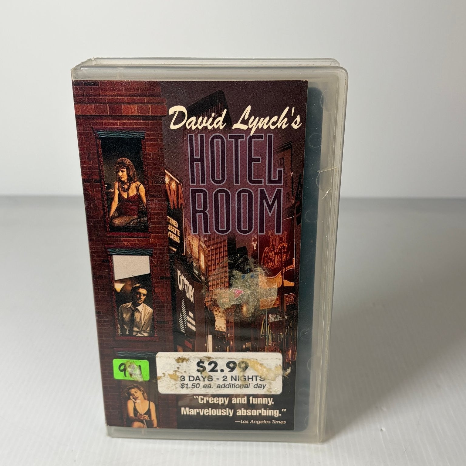 Hotel Room VHS 1993 David Lynch Drama Anthology Worldvision Home Video