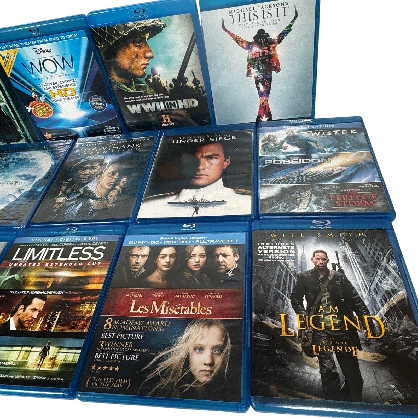 Lot of 14 Action Movie & Documentary Blu Rays Avatar, Prometheus & More