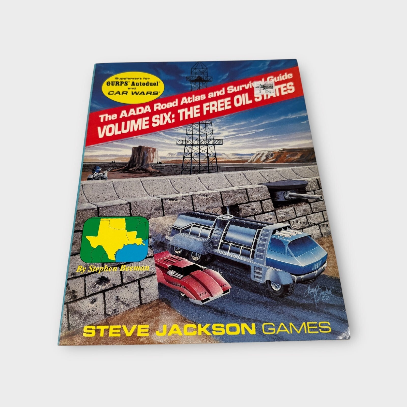 SJG Car Wars AADA Road Atlas & Survival Guide Volume 6 The Free Oil States