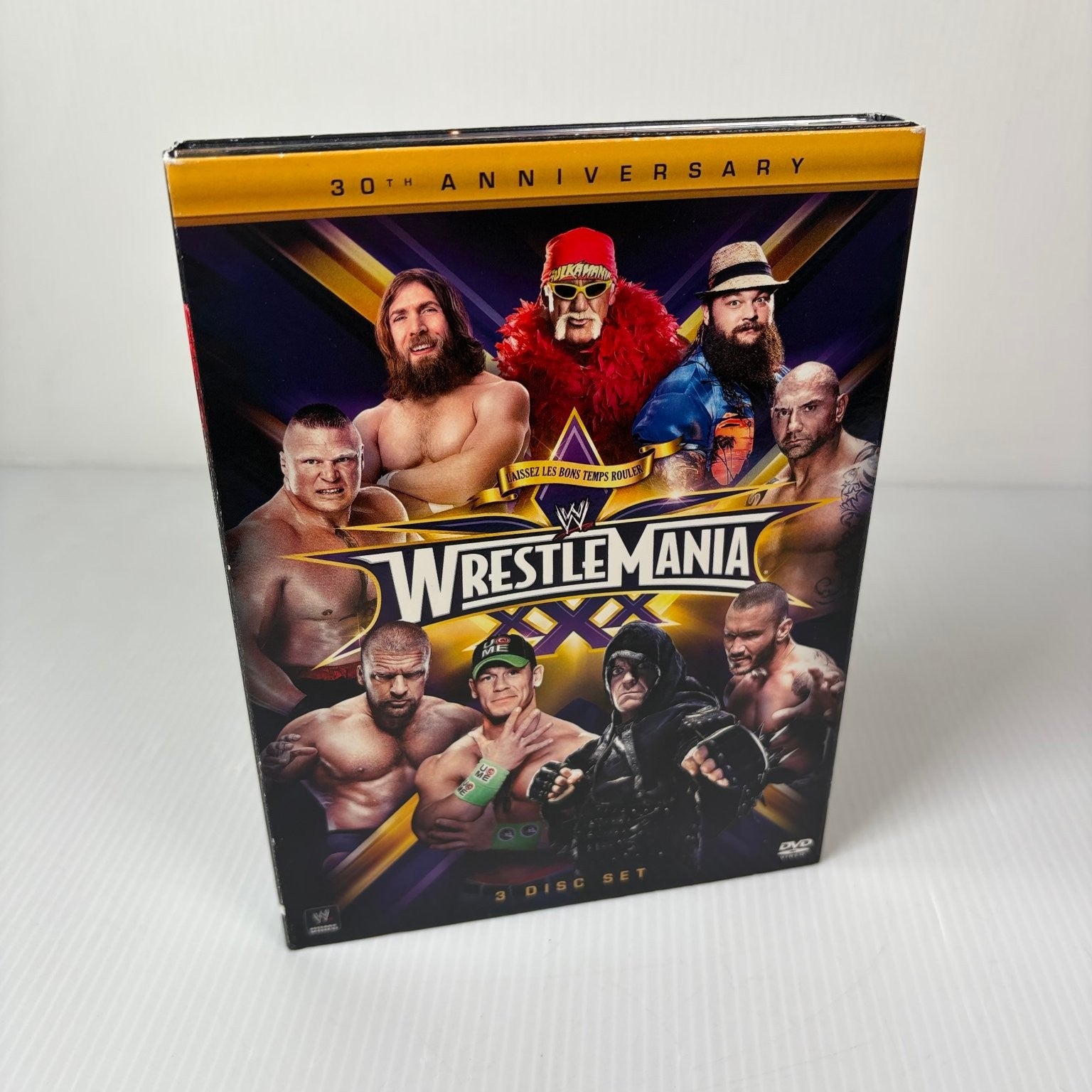 WrestleMania XXX DVD 2014 30th Anniversary Hulk Hogan Brock Lesnar John Cena