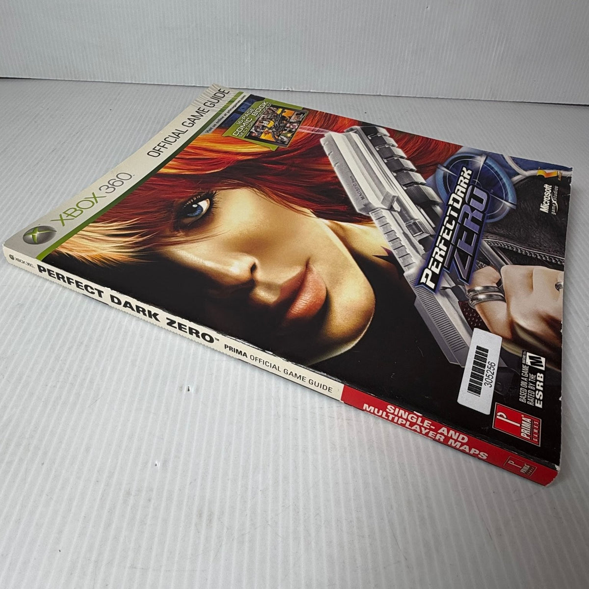 Perfect Dark Zero Xbox 360 Official Strategy Guide Prima Comic Book Maps