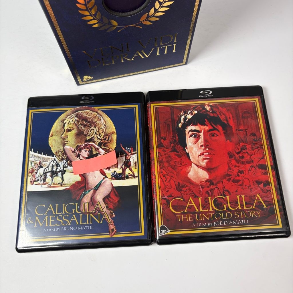 Veni Vidi Depraviti Caligula Blu-ray Box Set Severin Films Caligula