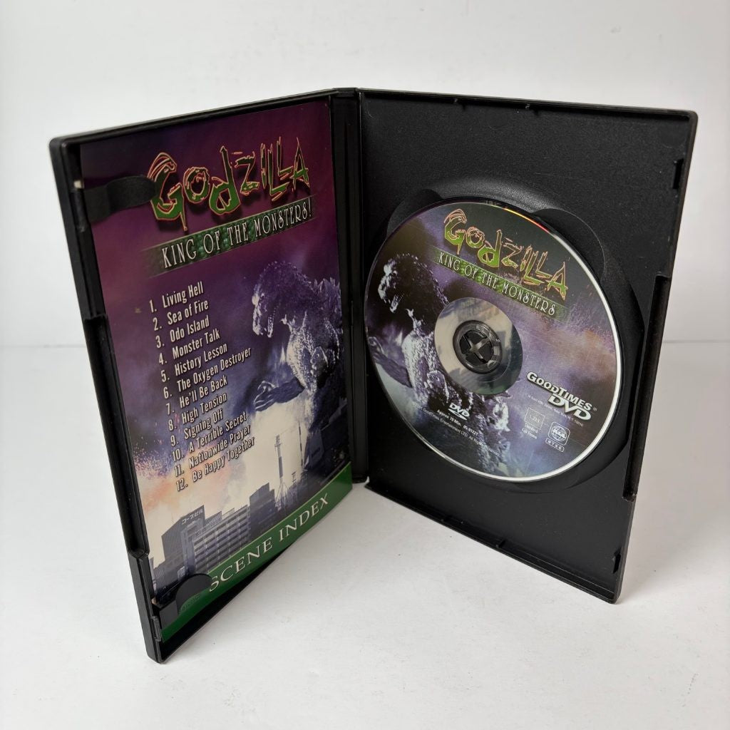 Godzilla King of the Monsters DVD 1956 Raymond Burr Toho GoodTimes B&W