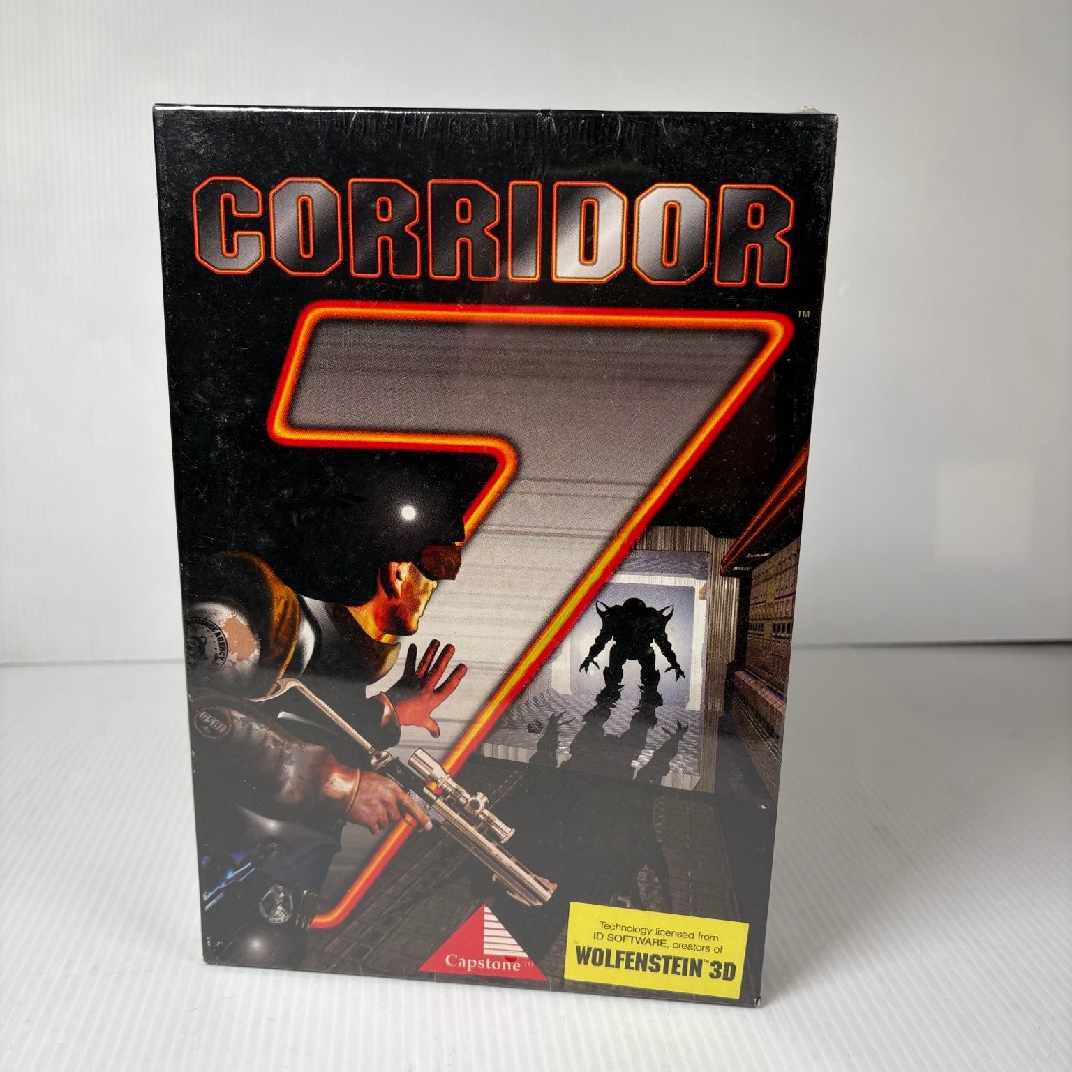 Corridor 7 Alien Invasion IBM PC Video Game FPS Sealed