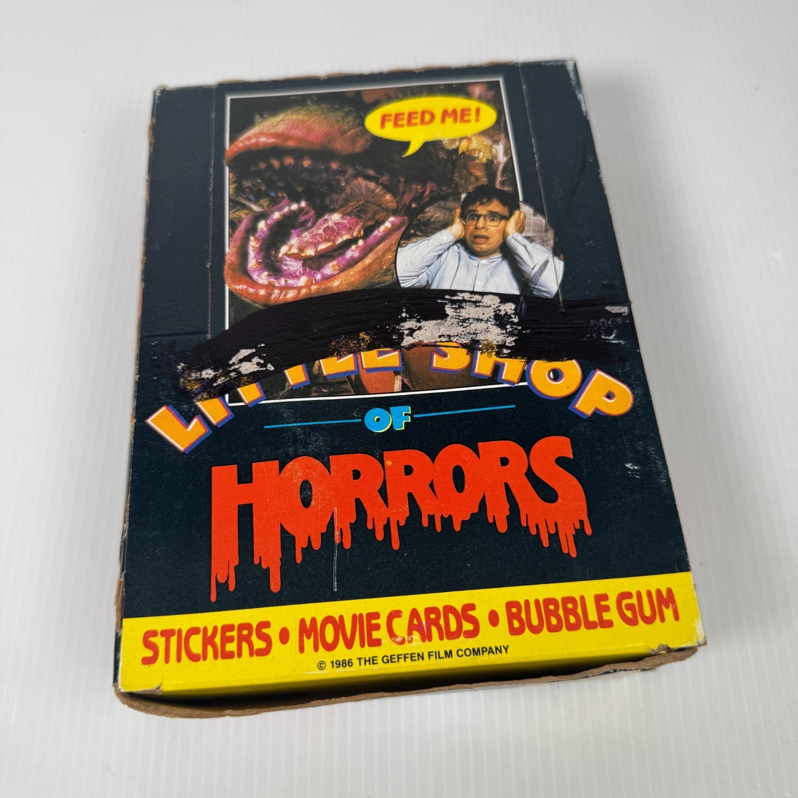 Little Shop of Horrors 1986 Topps Sticker & Movie Cards Box of 36 Sealed Packs